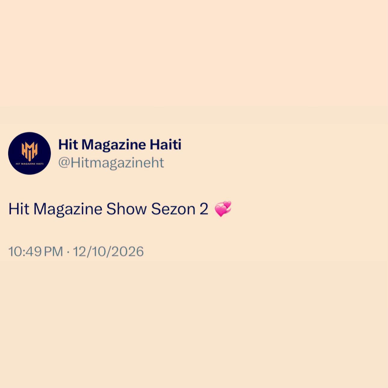 @Hit Magazine Haïti