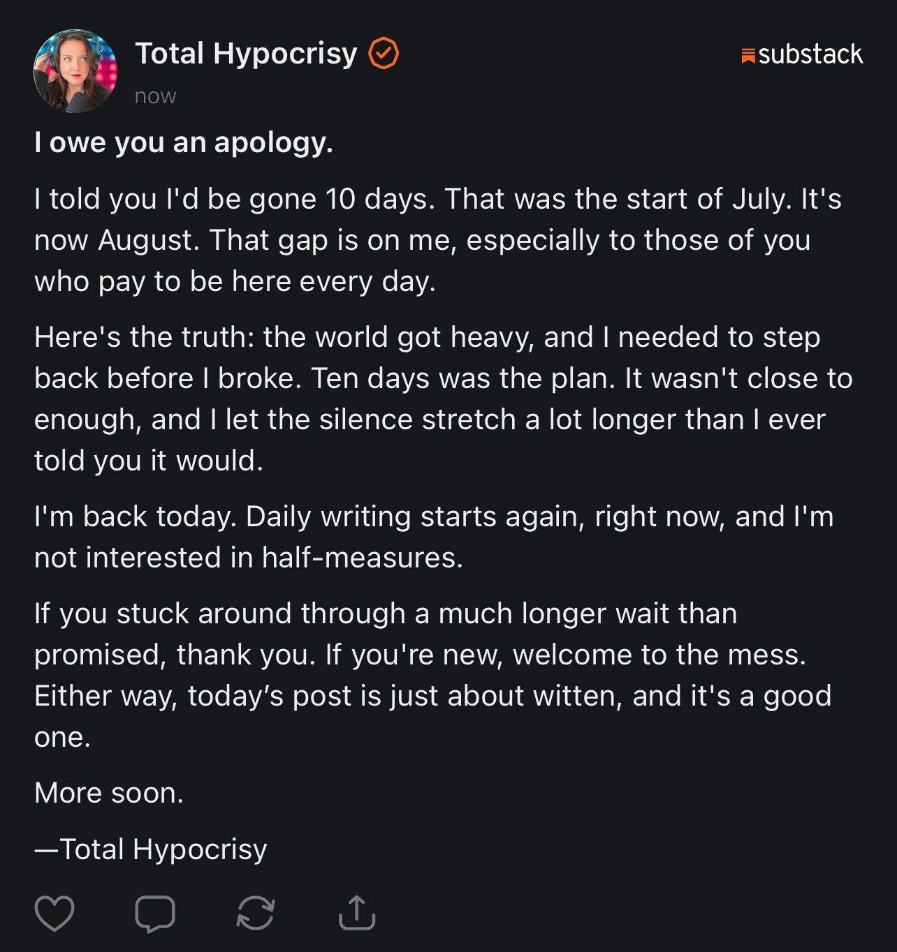 @Total Hypocrisy