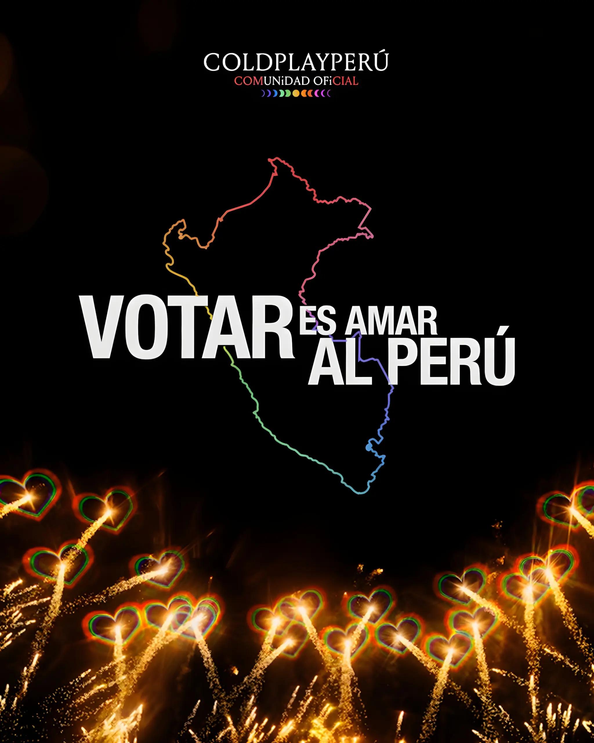 @Coldplay Perú