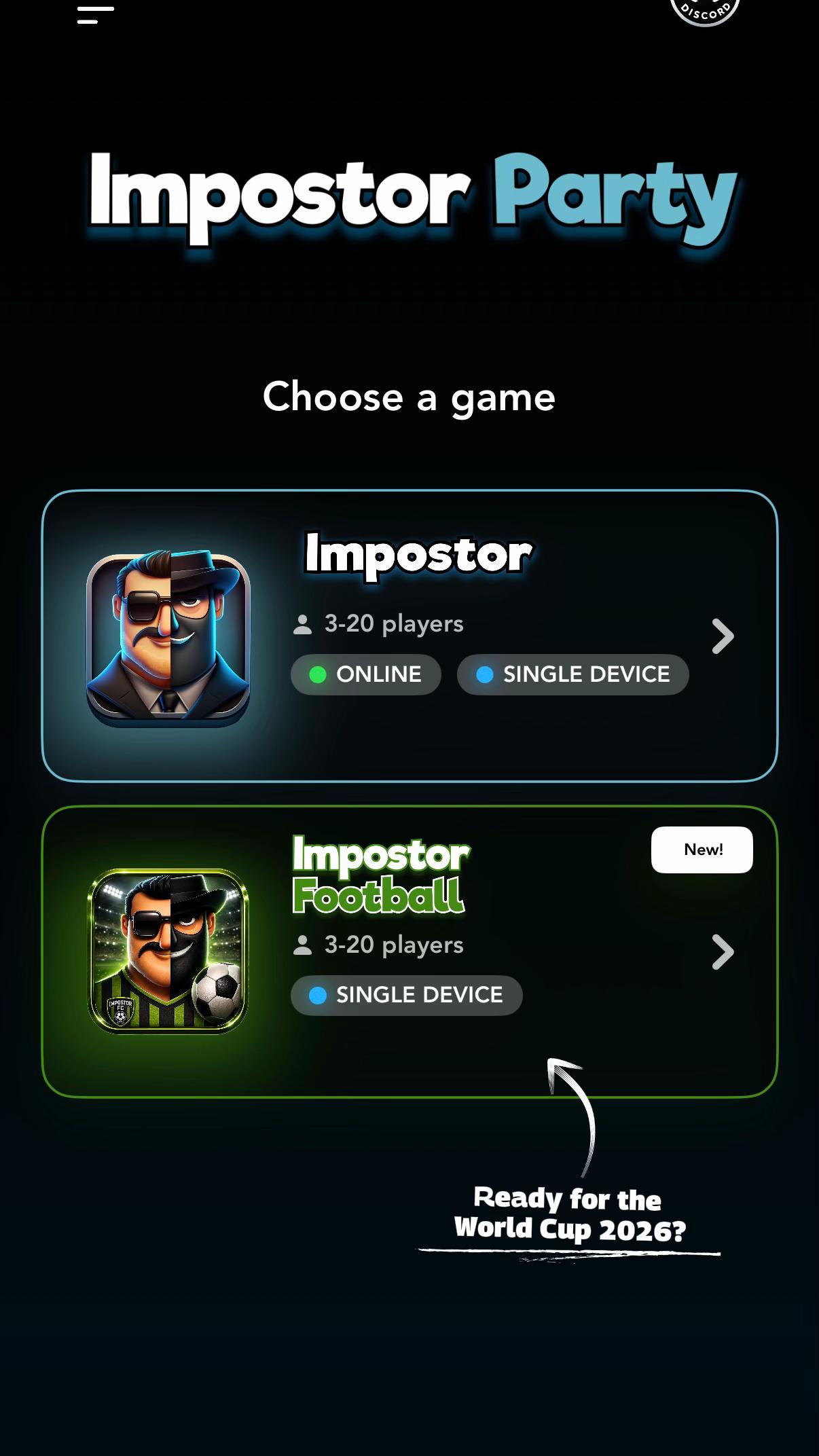 @Impostor Party® Games