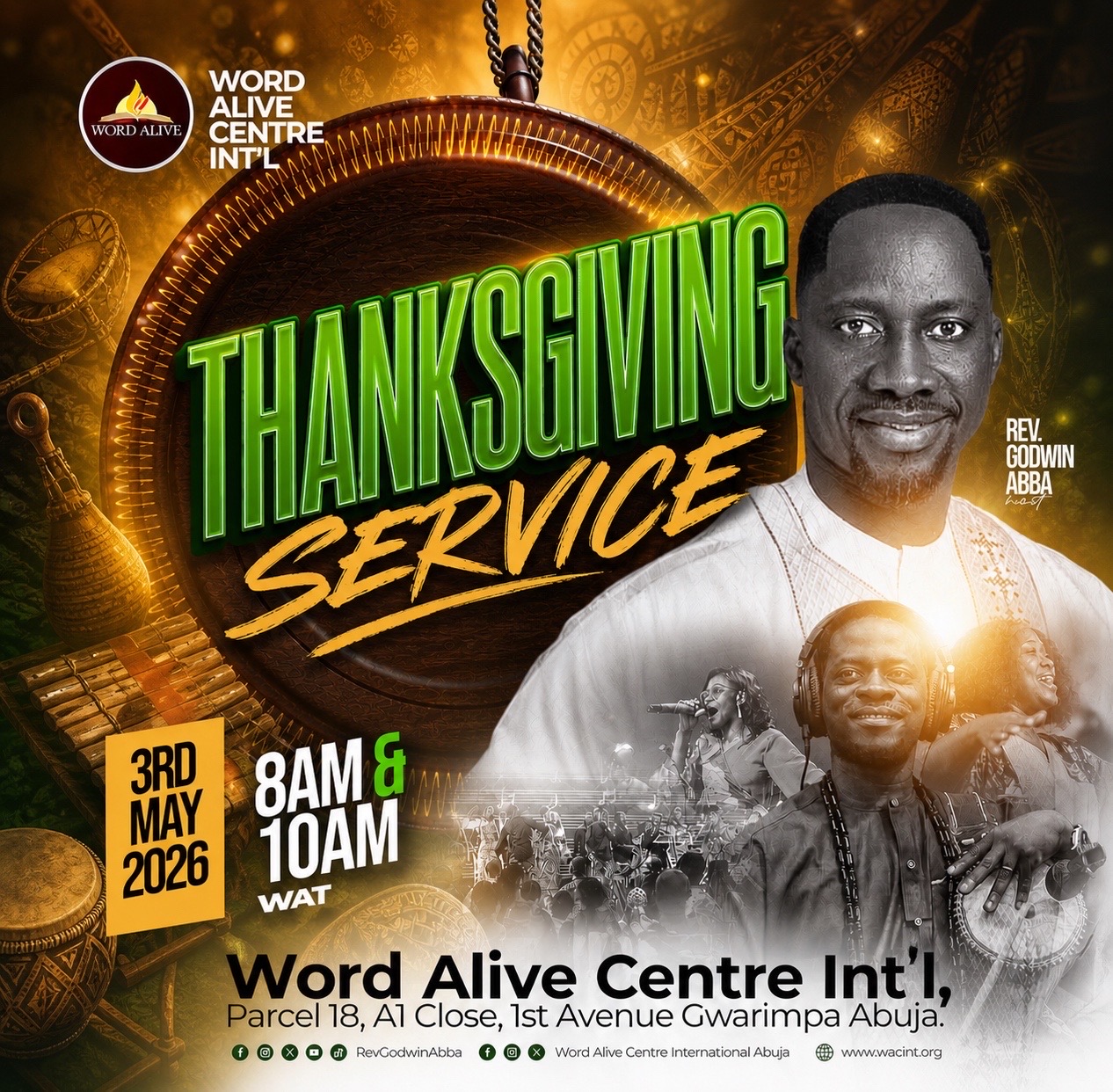 @REV. GODWIN ABBA