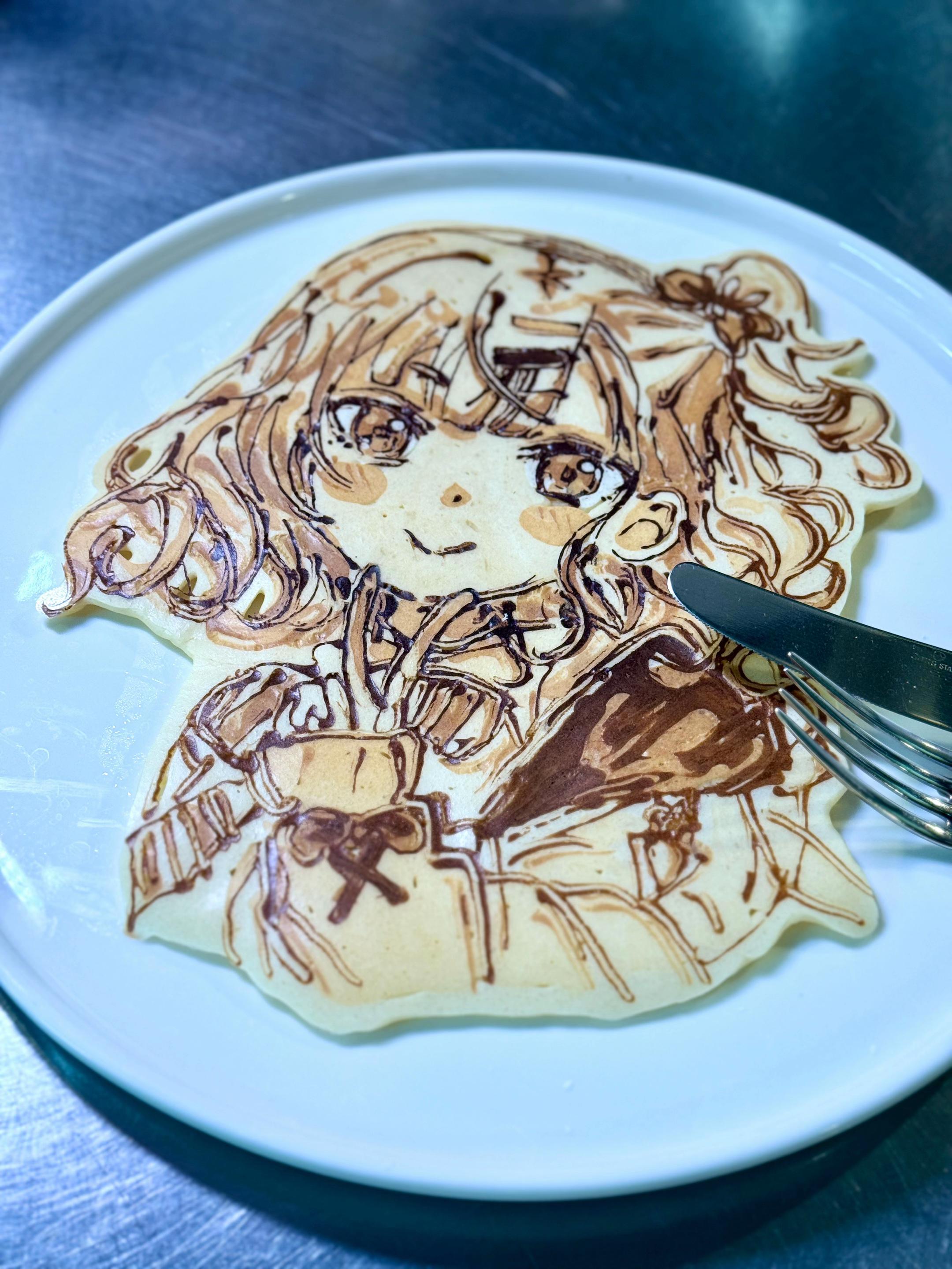 @ぼくのパンケーキアート