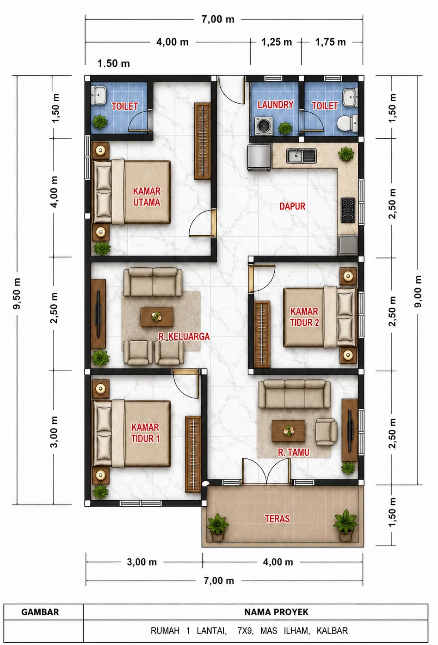@DESAIN RUMAH LISTANTO ARCH