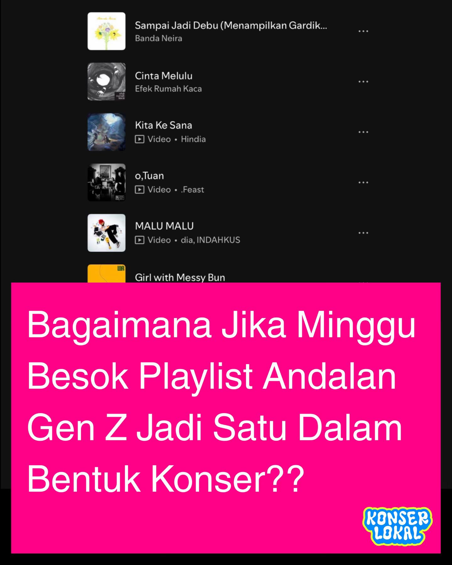 @Konser Lokal Indonesia