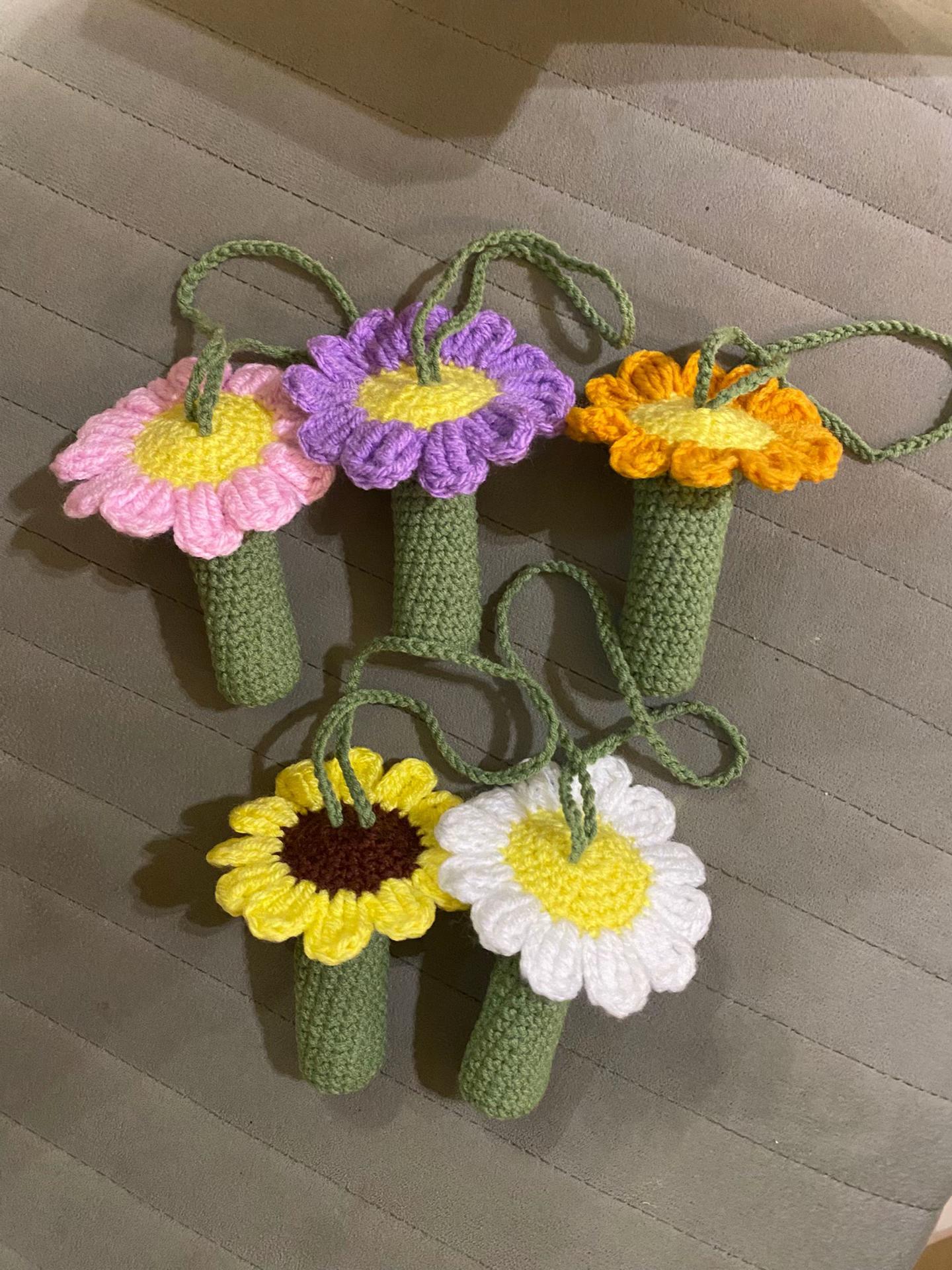 @crochet flower