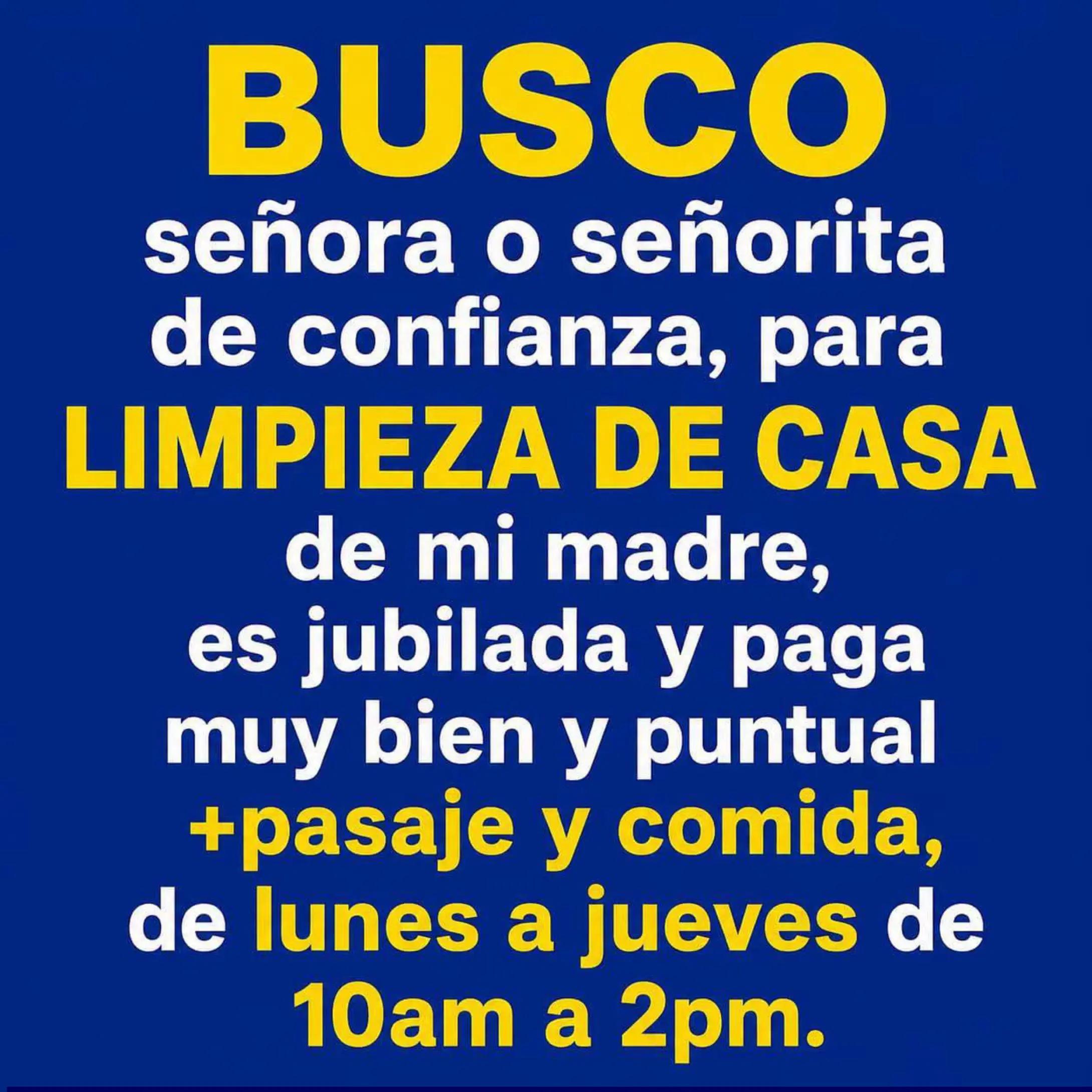 @trabajo si hay✅️