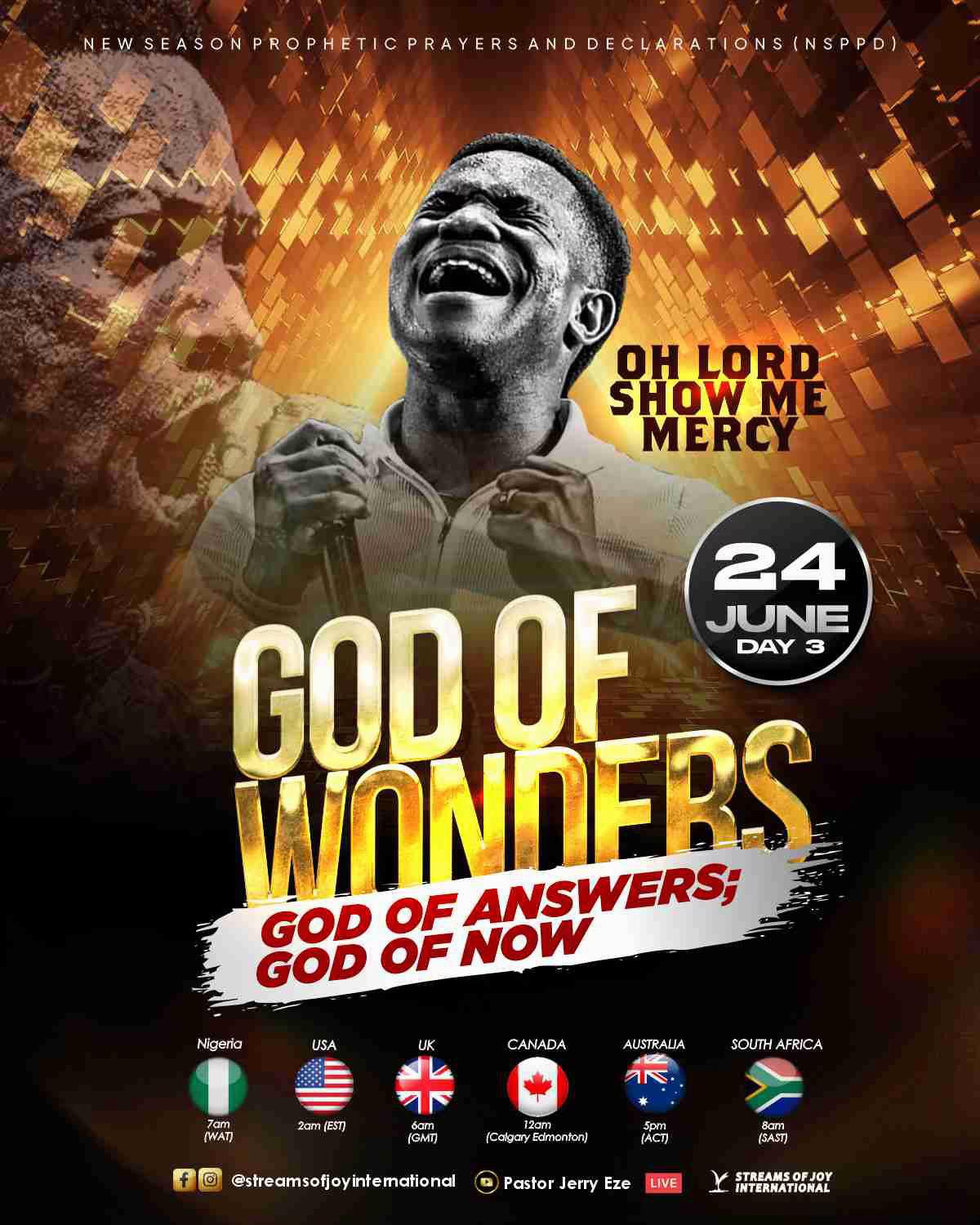 @Pastor Jerry Eze