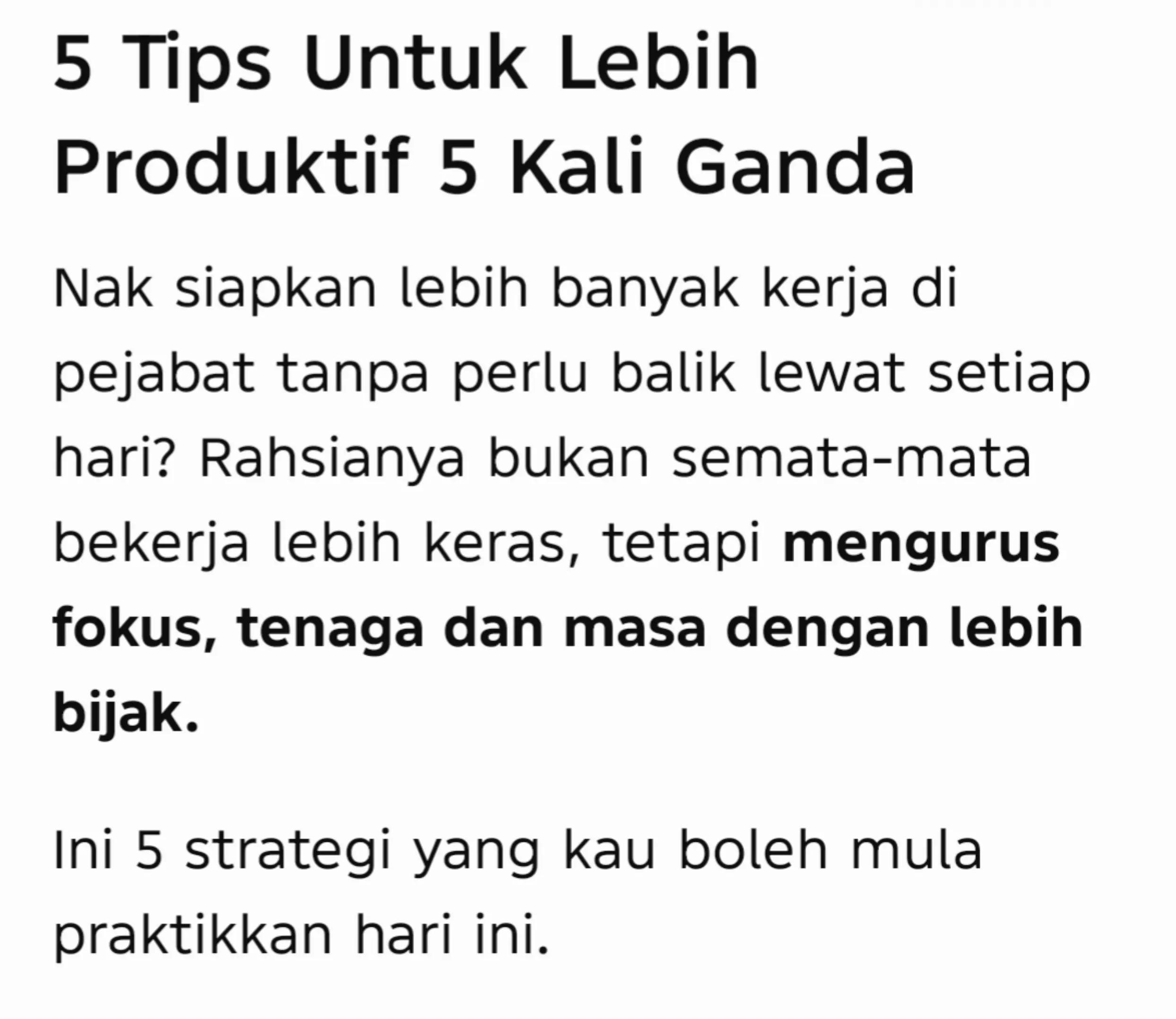 @hamsa | Pembangunan Diri