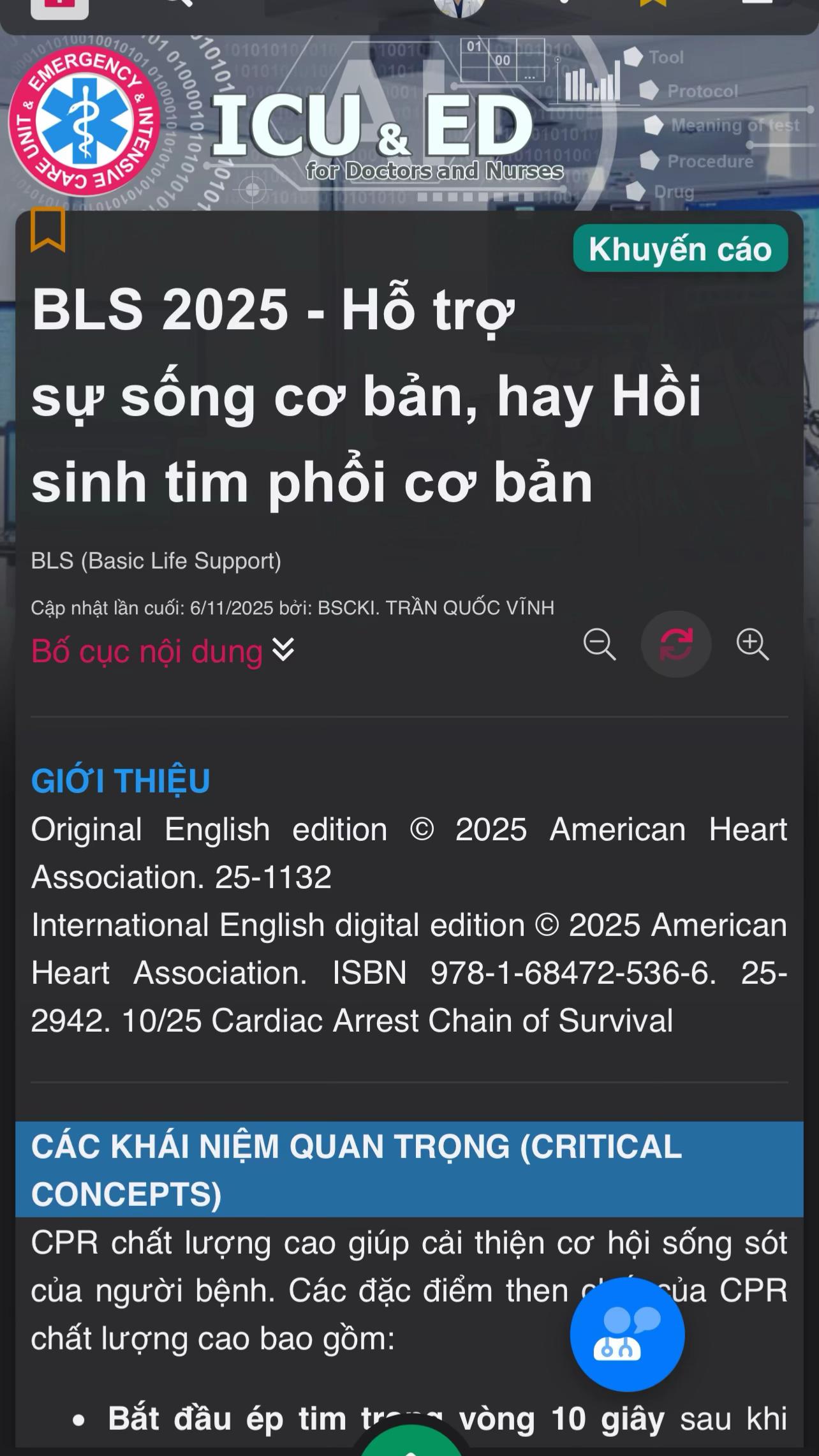 @Hồi Sức Cấp Cứu 4.0