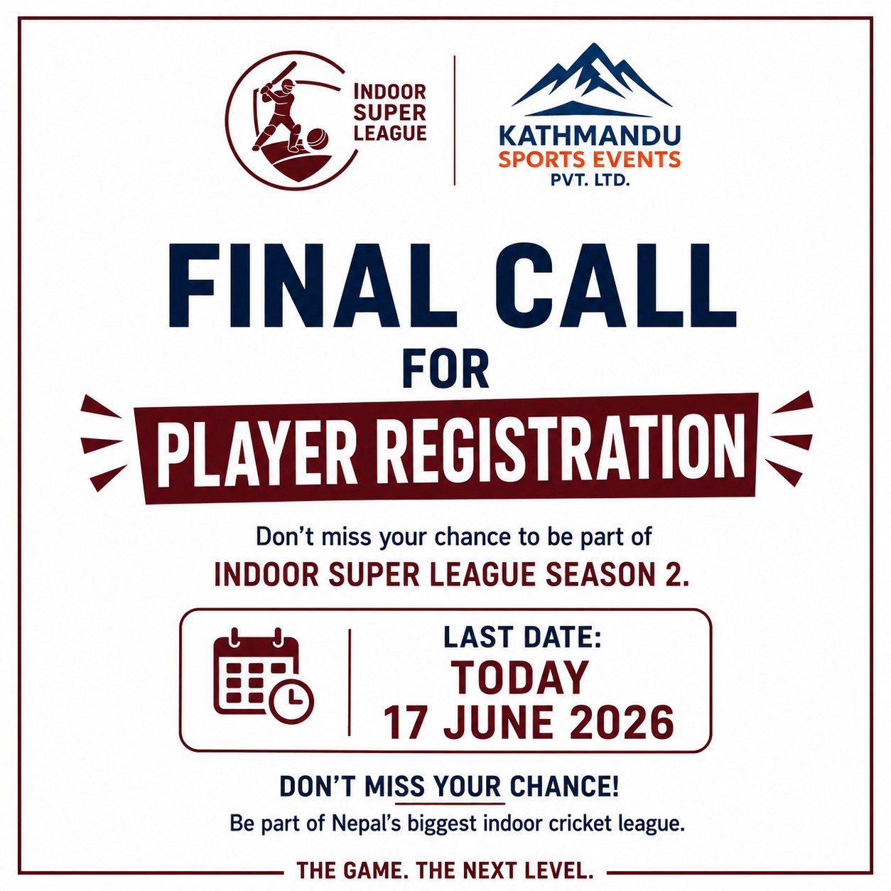 @Indoor Super league 2025