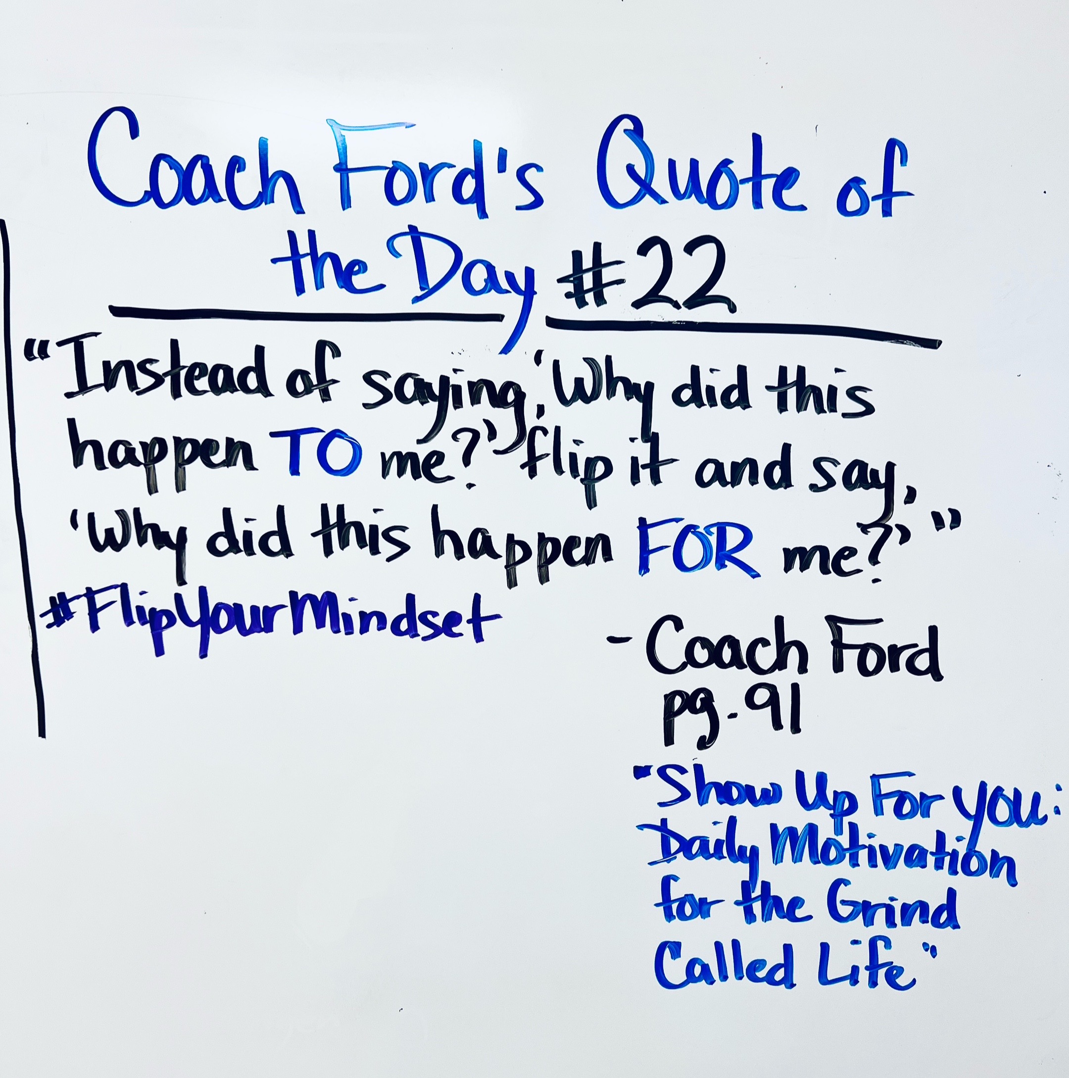 @Coach David Ford