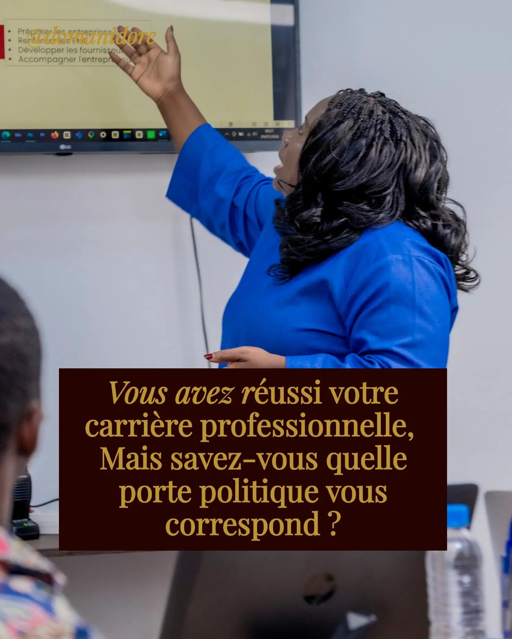 @Domani DOR&Eacute;| Coach Politique