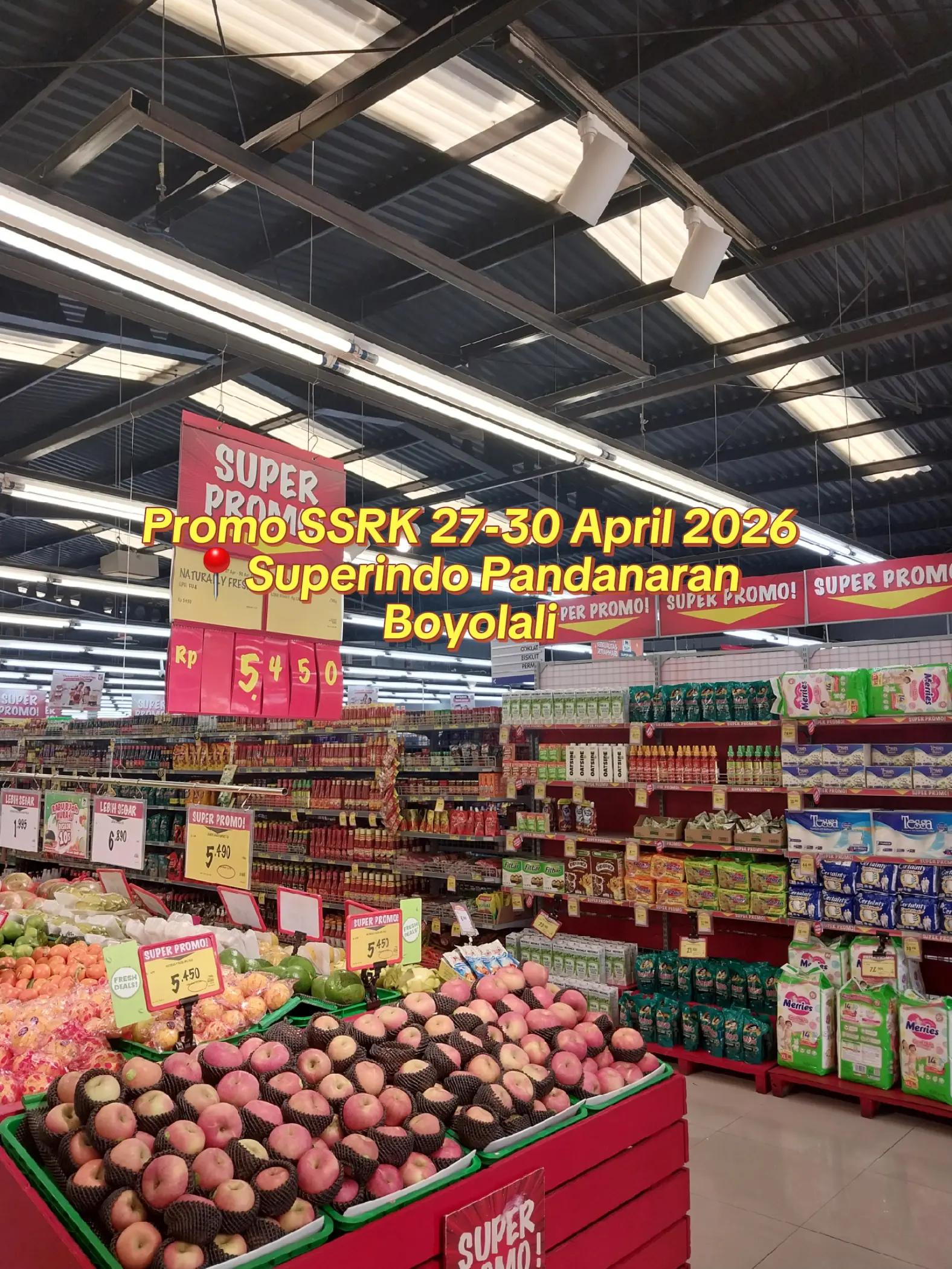 @Super Indo Boyolali