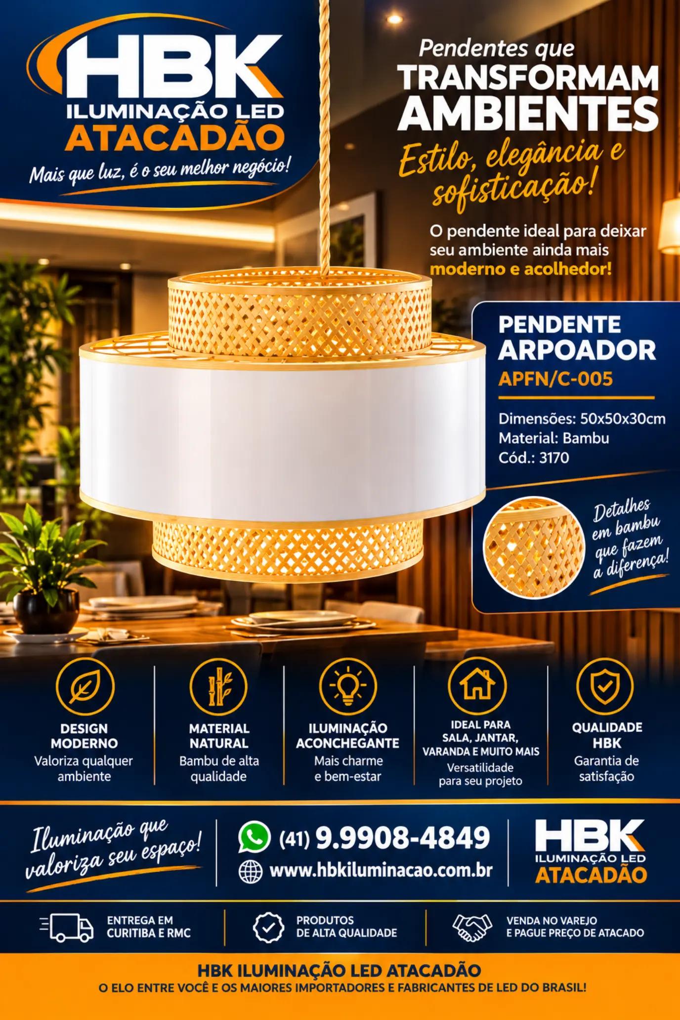 @HBK ILUMINA&Ccedil;&Atilde;O LED ATACADAO