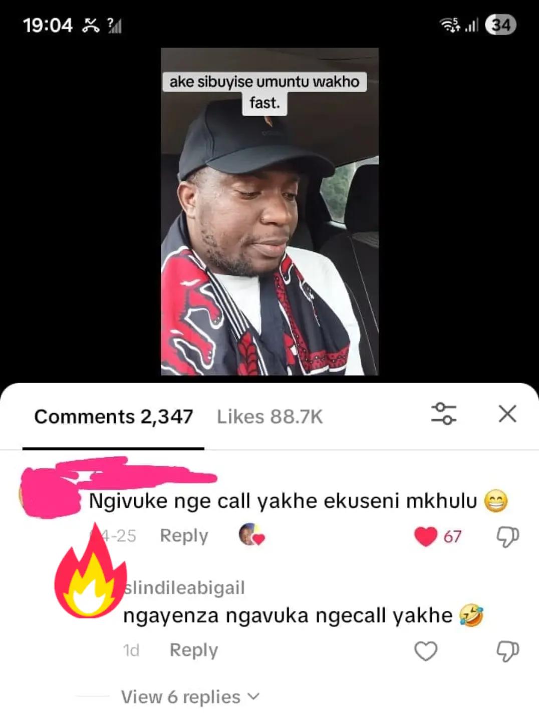 @Gogo mamoyo mazololo.