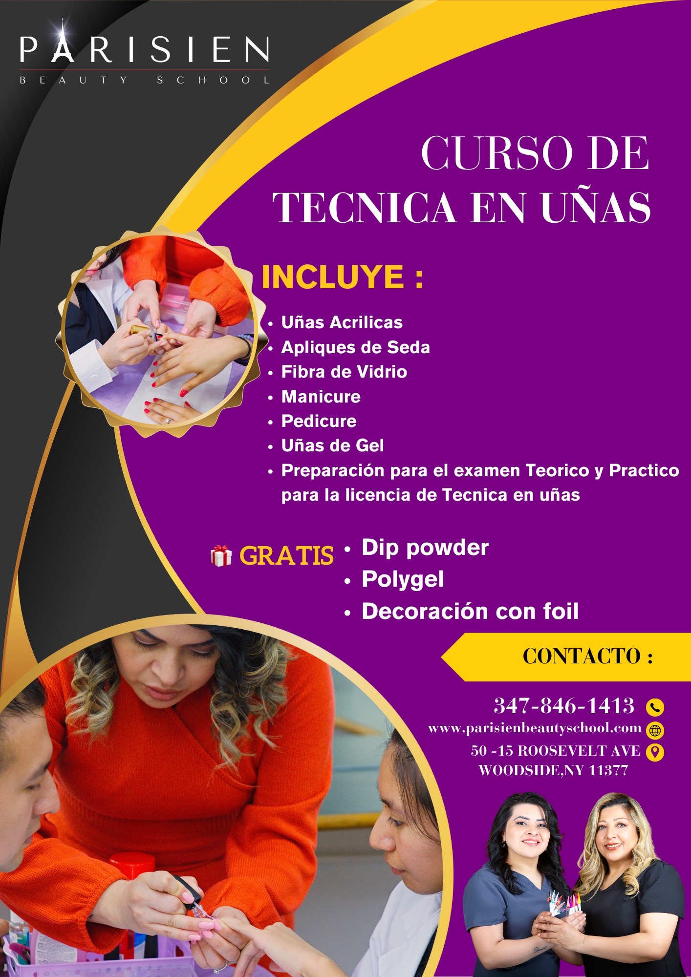 @Parisien Beauty School