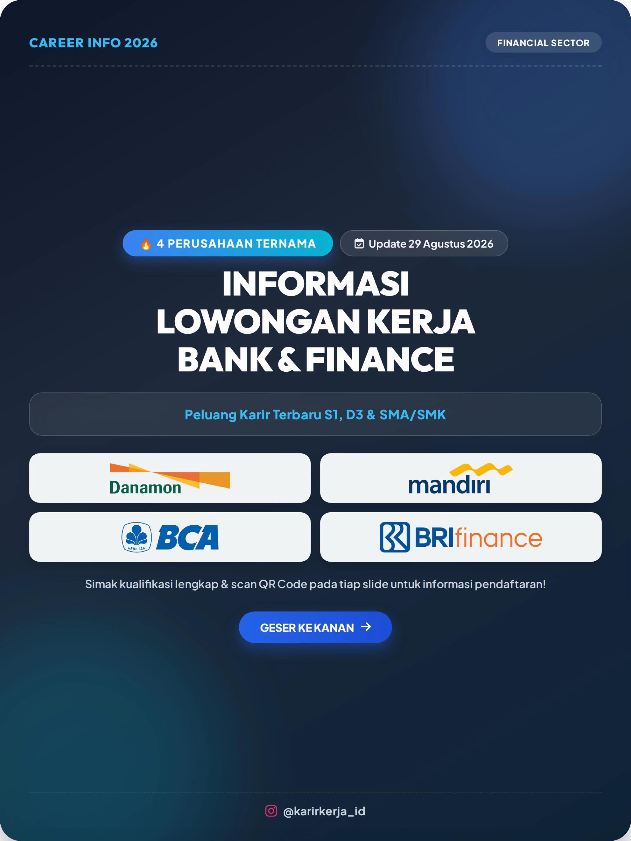 @LOWONGAN KERJA INDONESIA