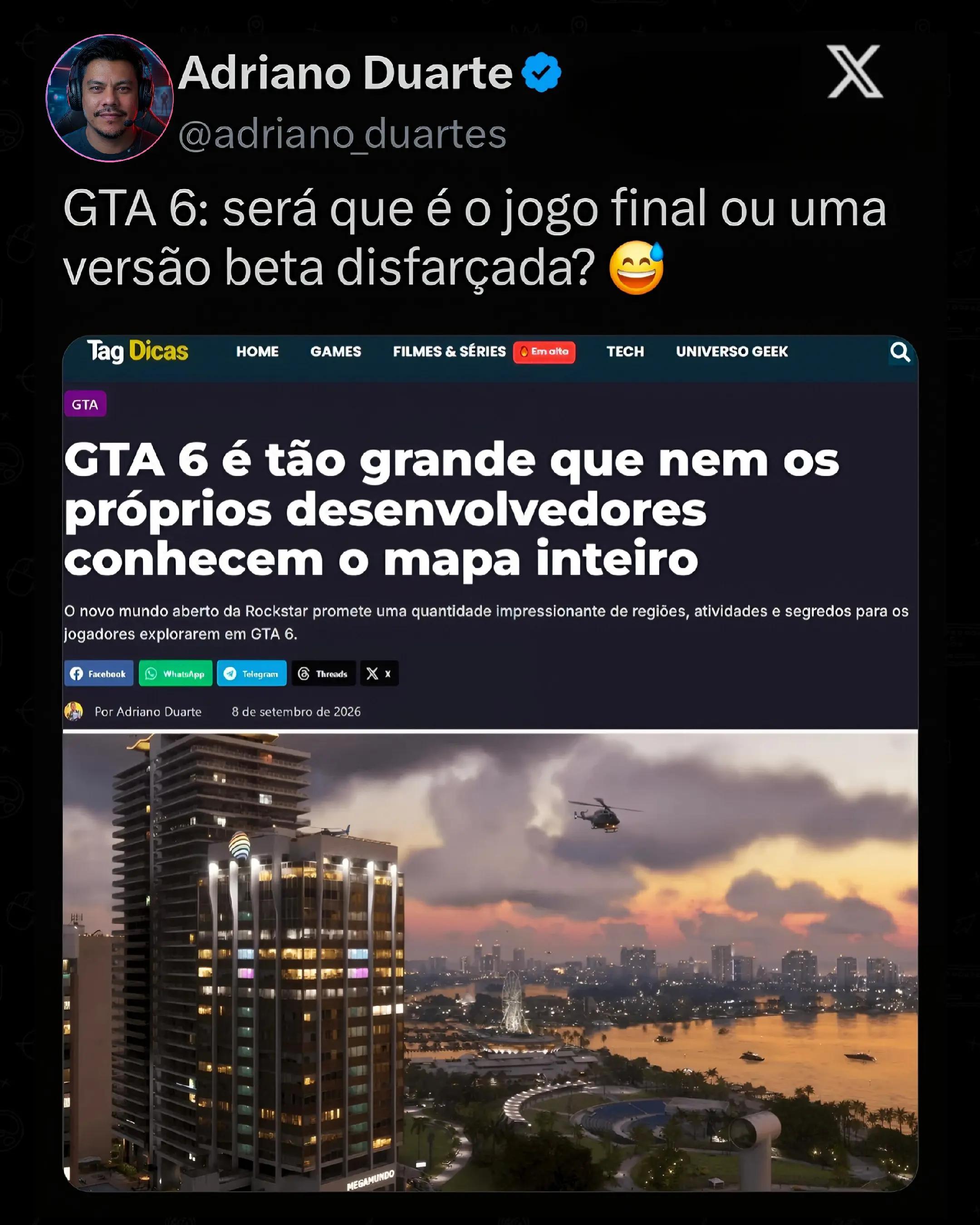 @Adriano Duarte I Tag Dicas