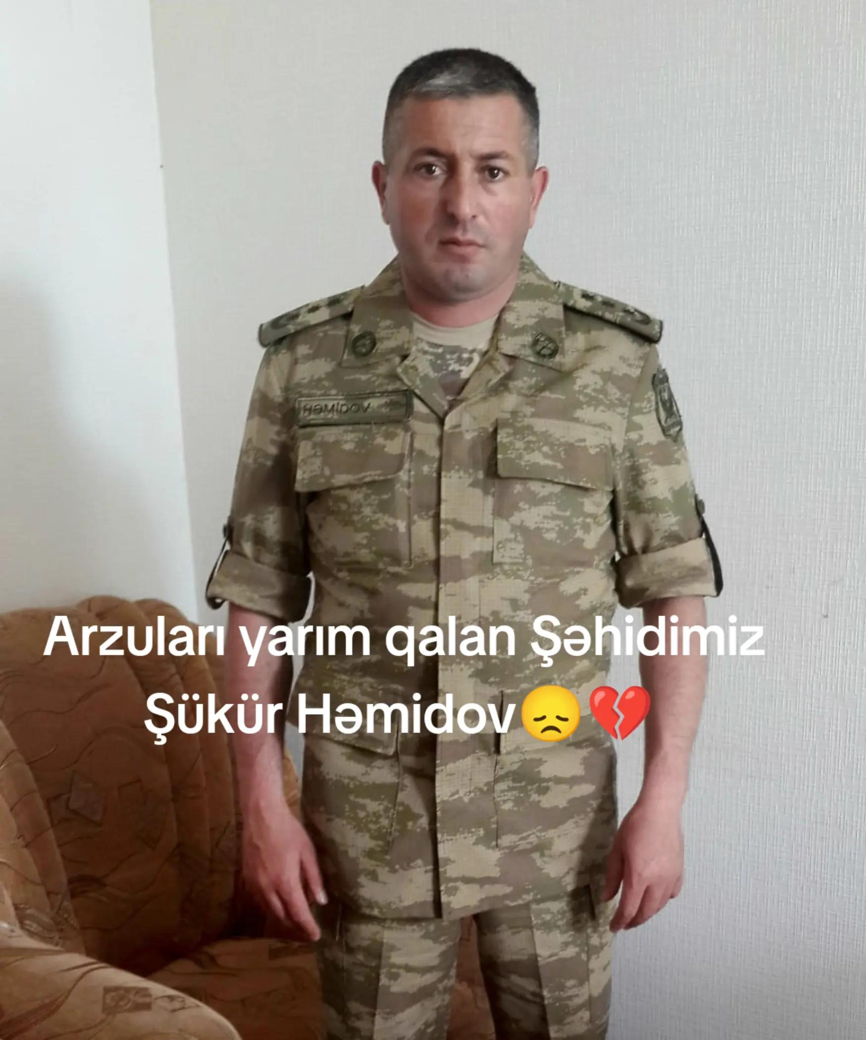 @ŞƏHİD POLKOVNİK Ş&Uuml;K&Uuml;R HƏMİDOV✅