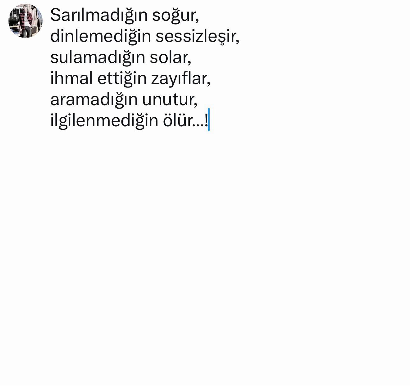 @Kalabalık yalnız
