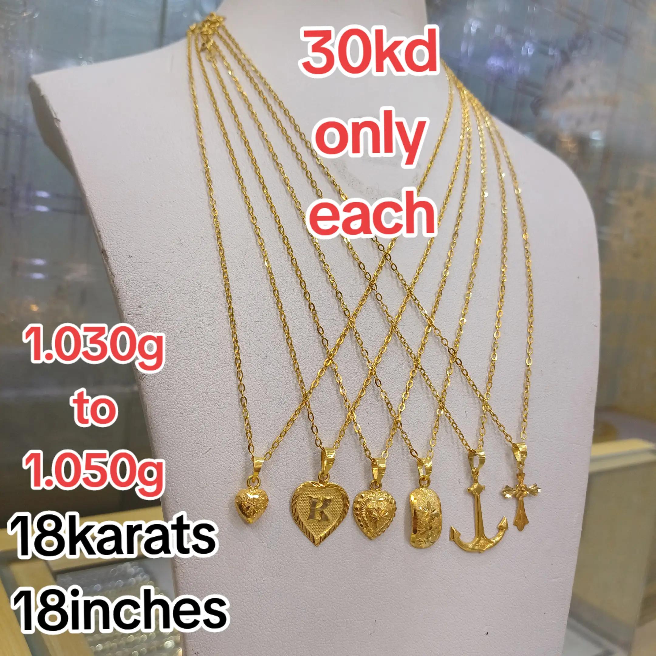 @18 Karats Saudi Gold in kuwait