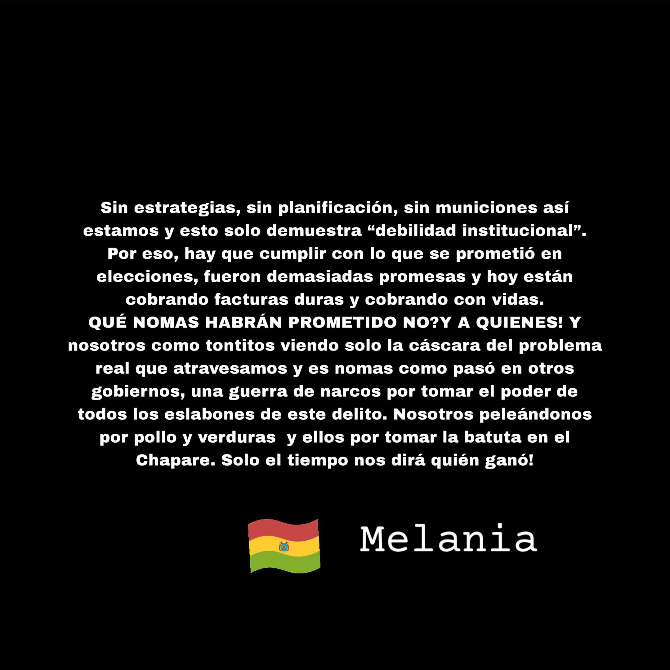 @Melania Torrico Peric&oacute;n