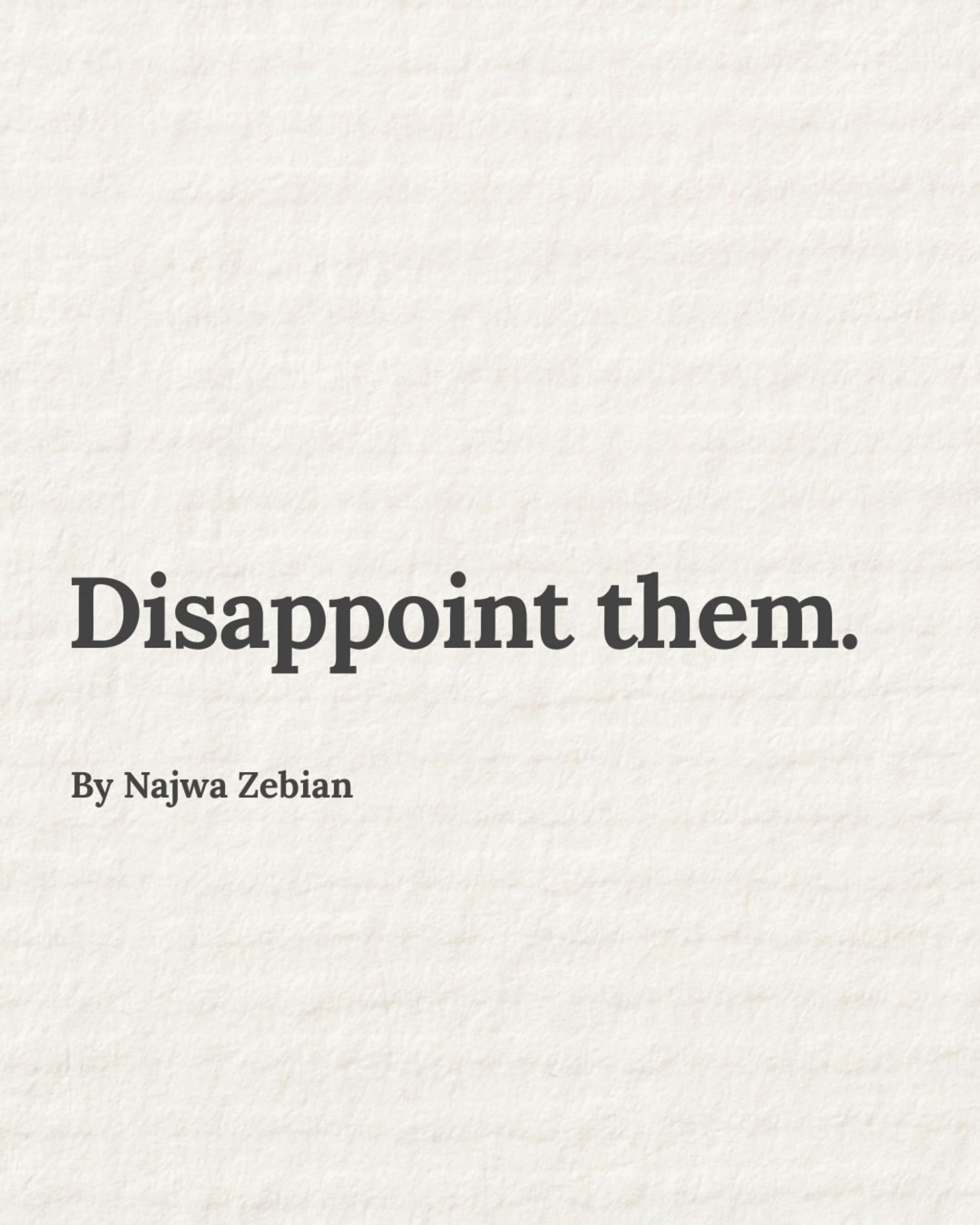 @Najwa Zebian