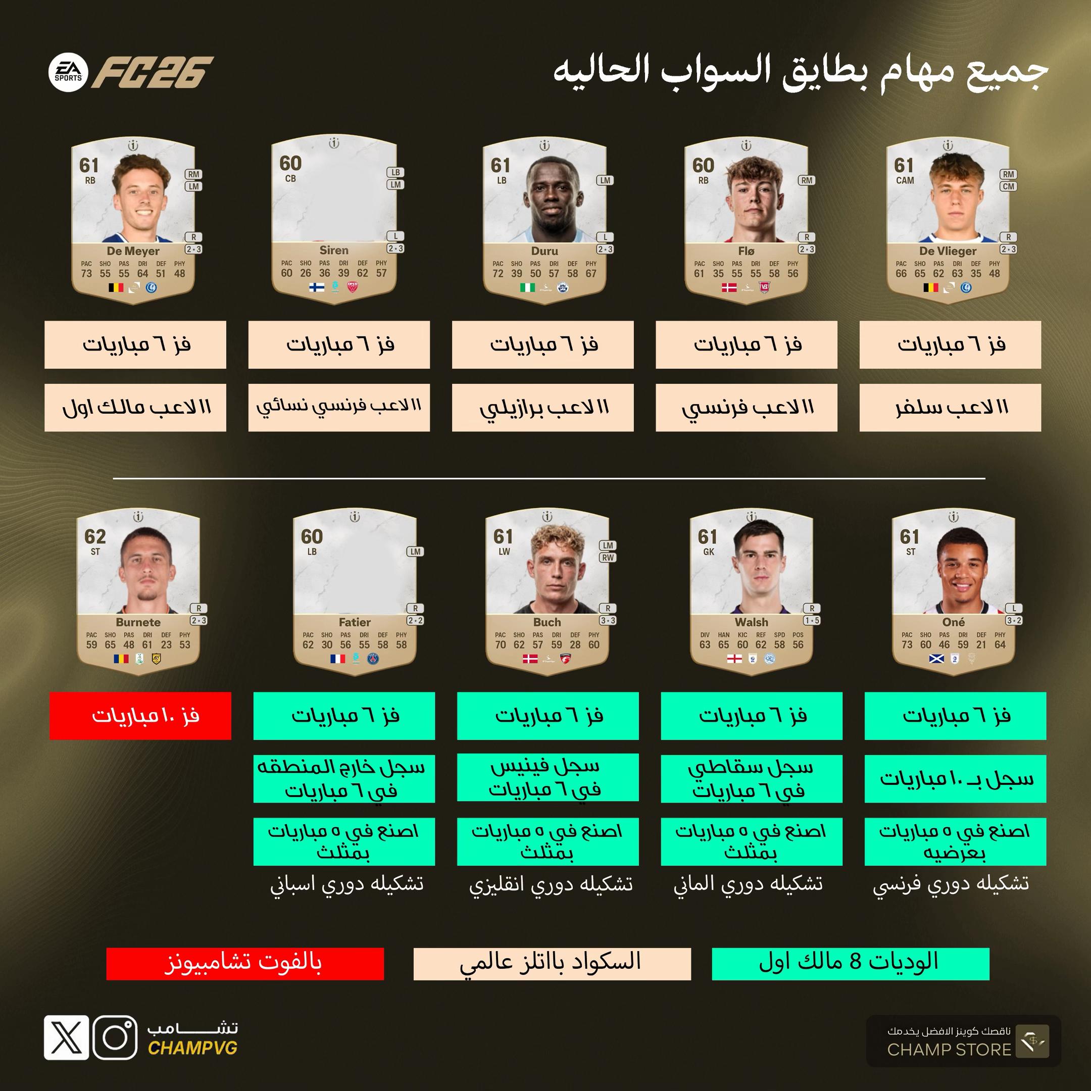 @تشامب + | FC26