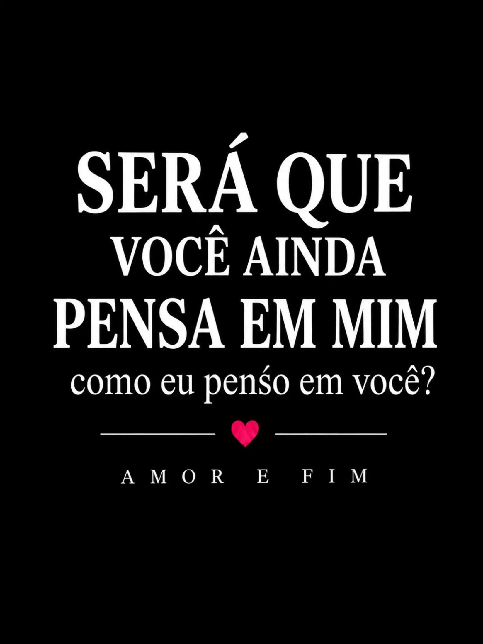 @AMOR E Fim
