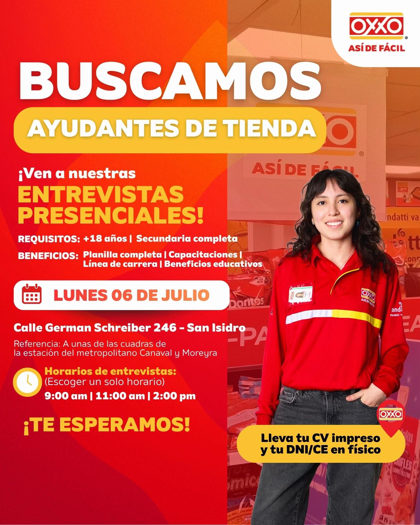 @Trabaja en OXXO Perú