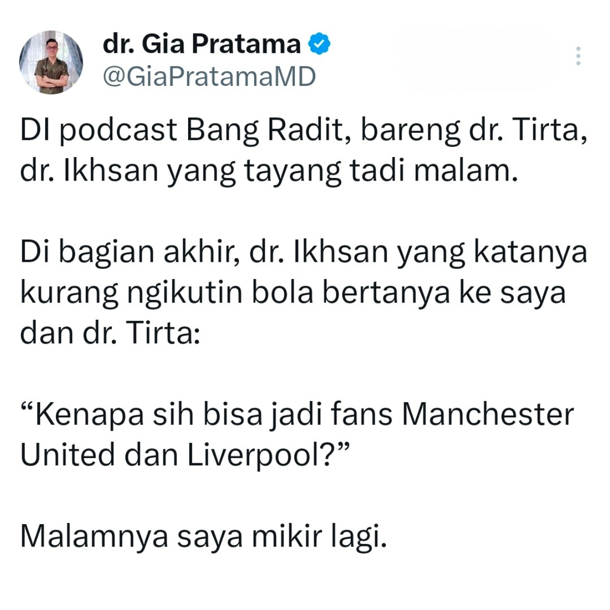 @dr. Gia Pratama