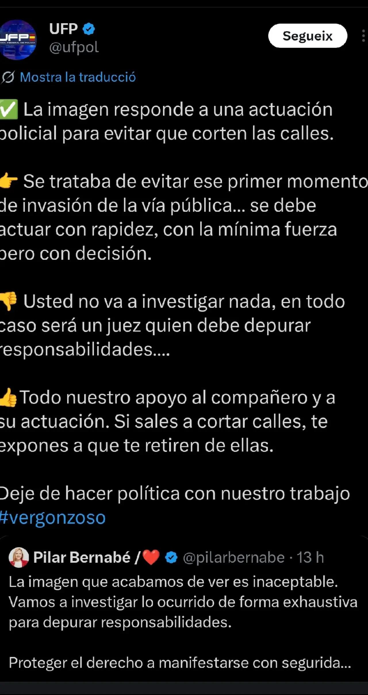 @Fueralasinjusticias