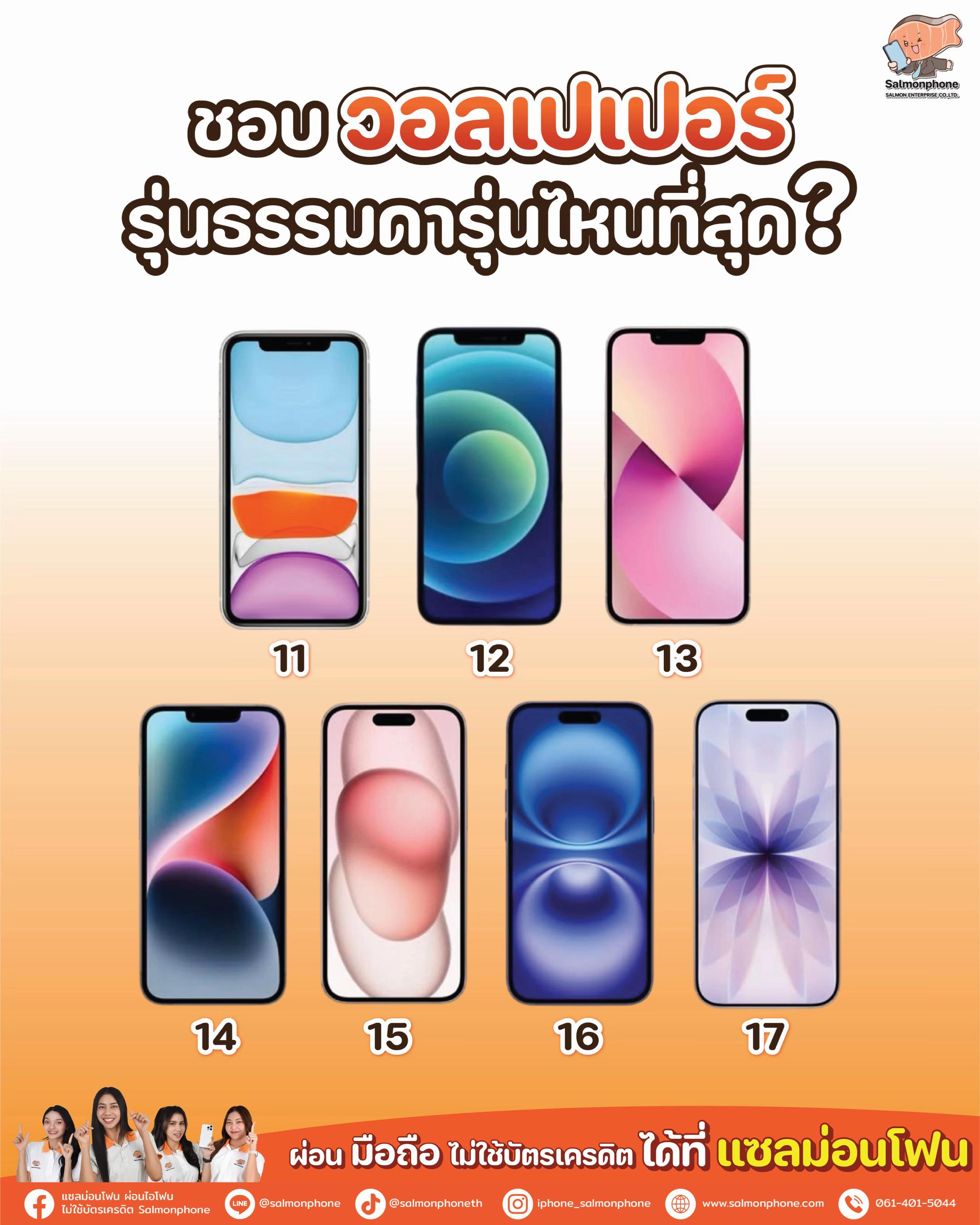 @แซลม่อนโฟนที่ผ่อนมือถือ