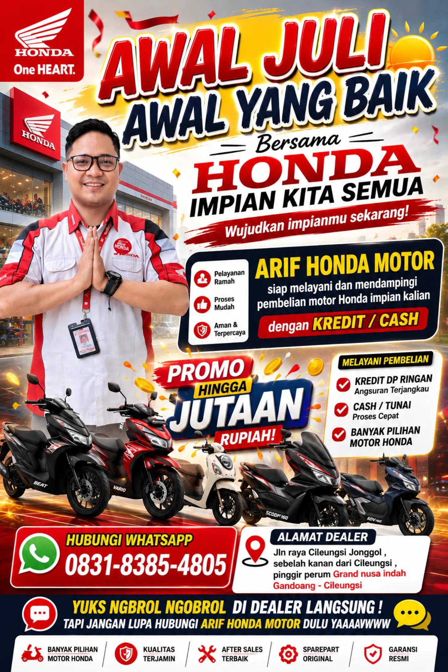 @ARIF HONDA MOTOR