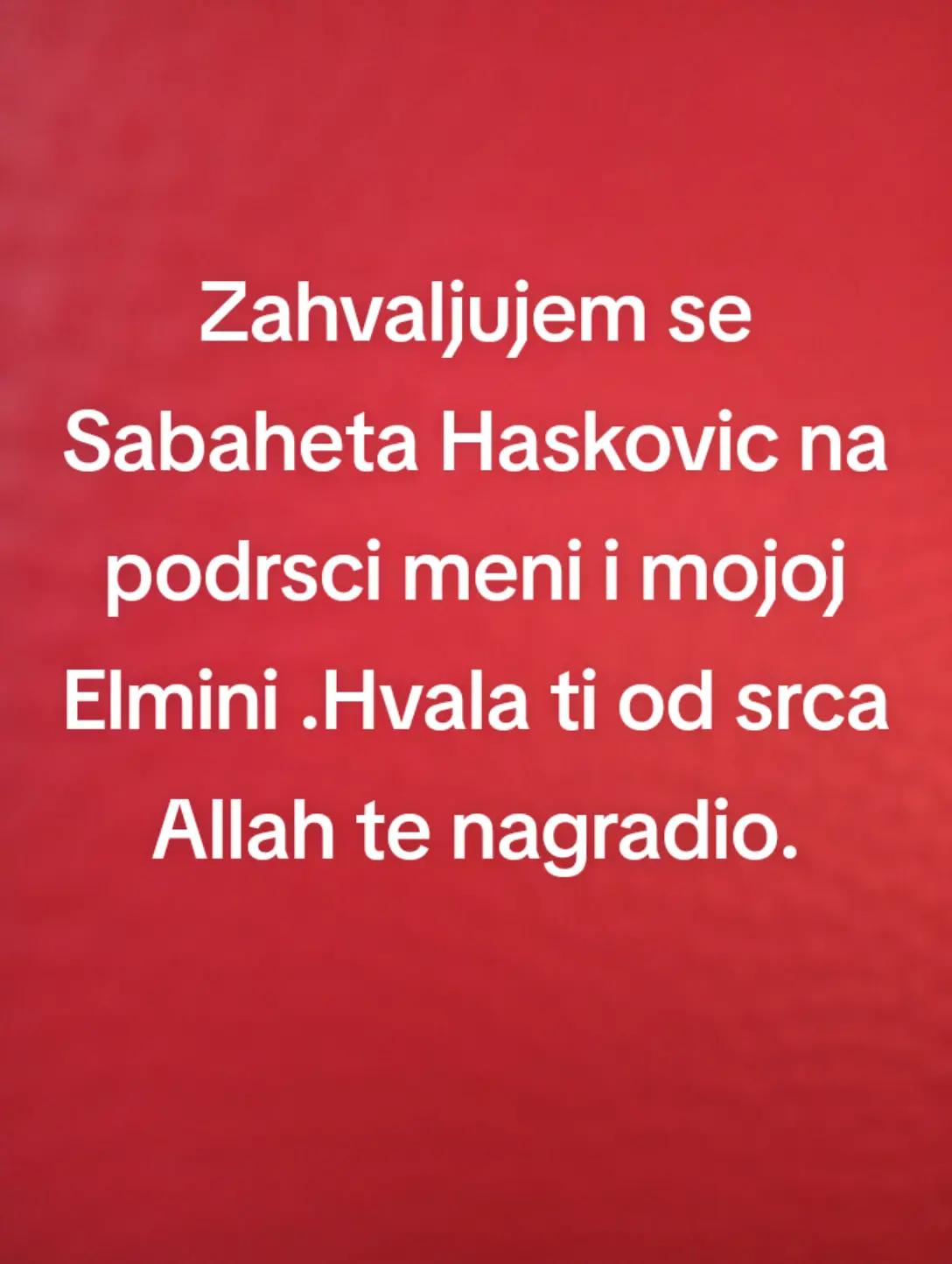 @Podrška Elmini Veletovac
