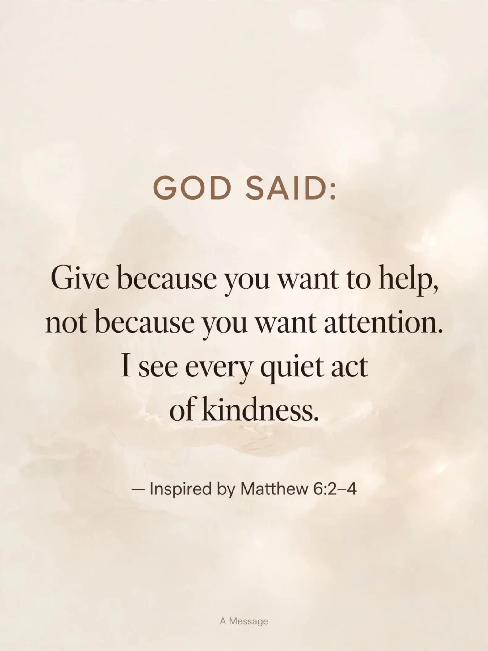 @A Message