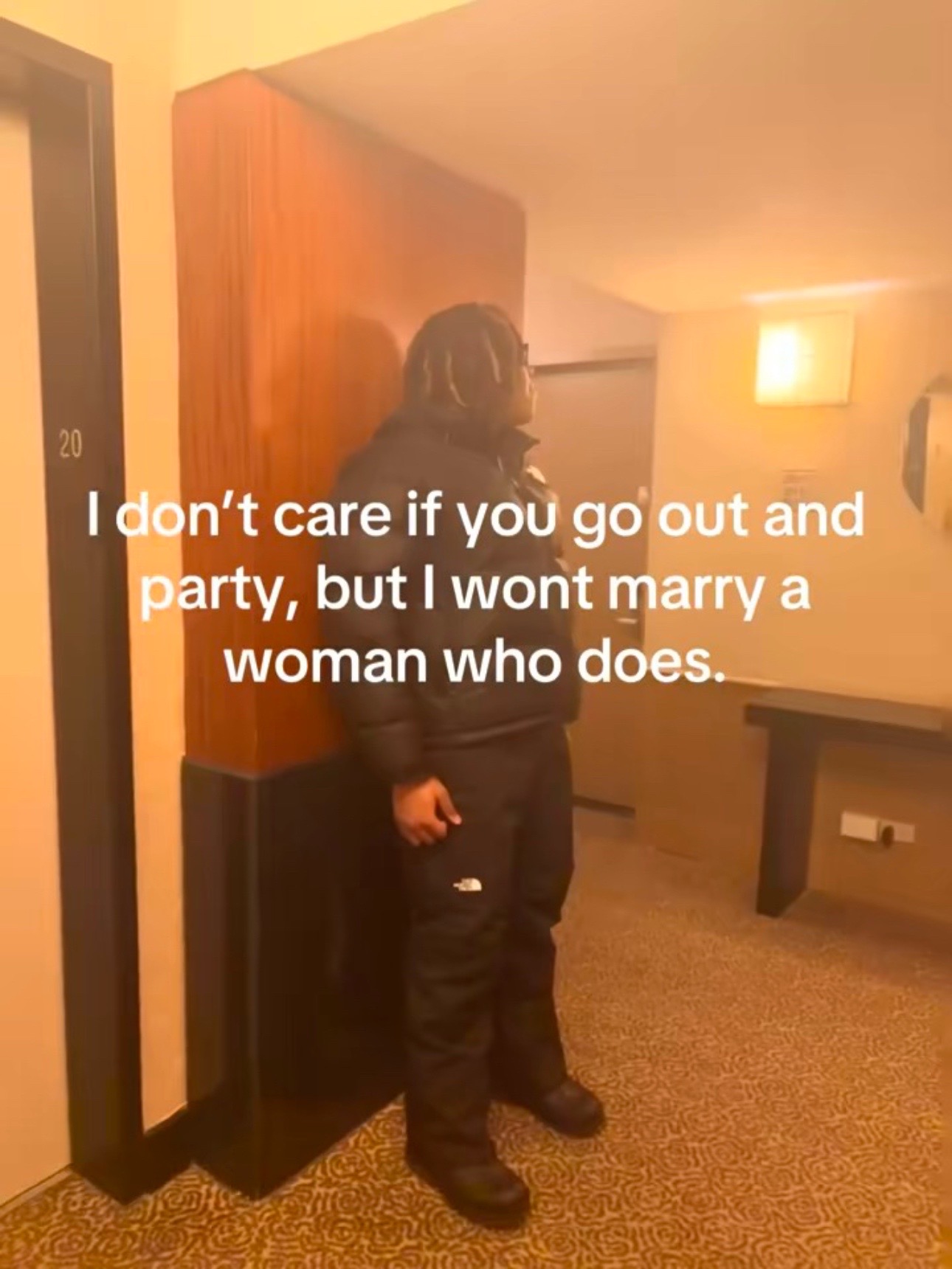@A man on his path in life