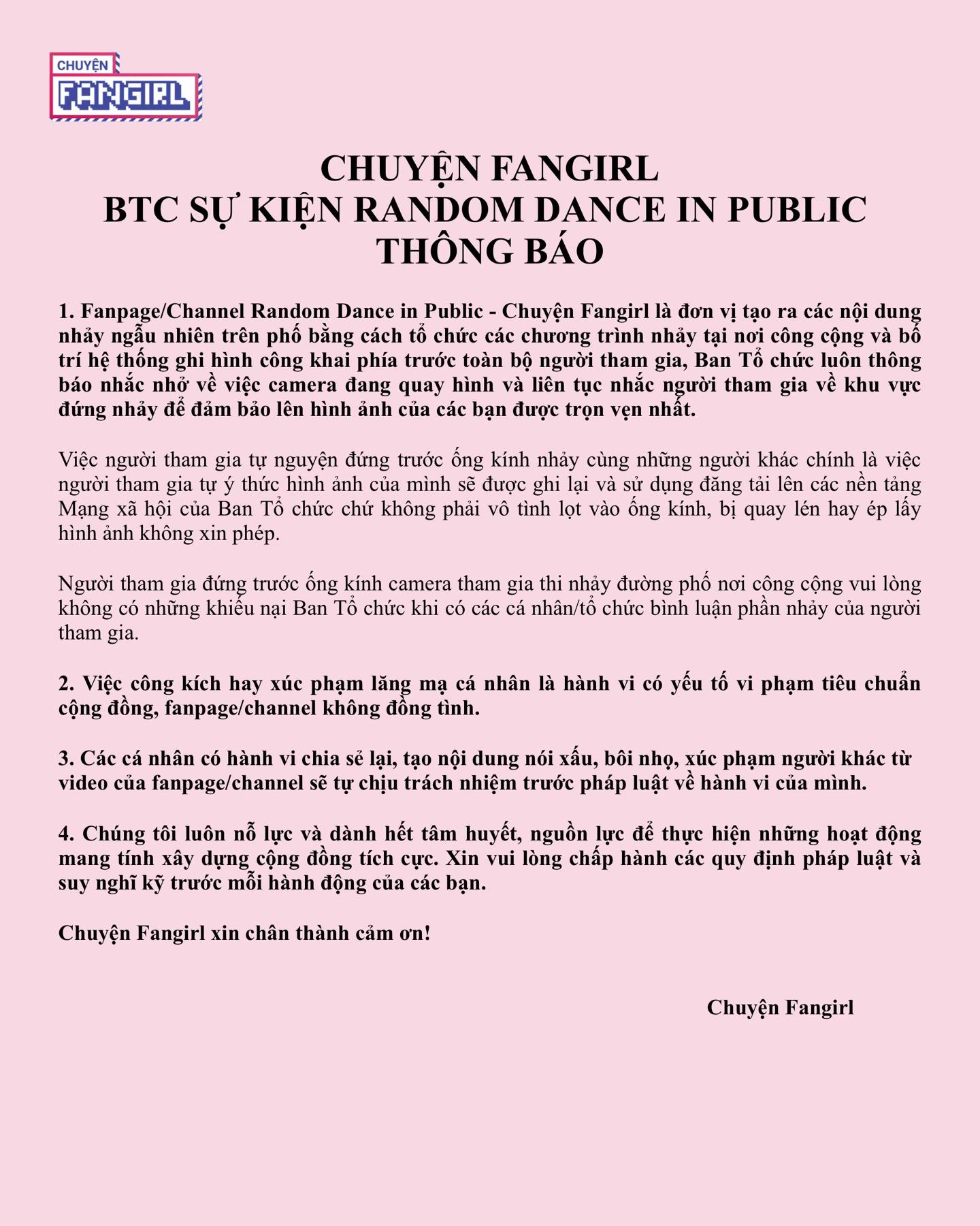 @Random Dance by Chuyện Fangirl