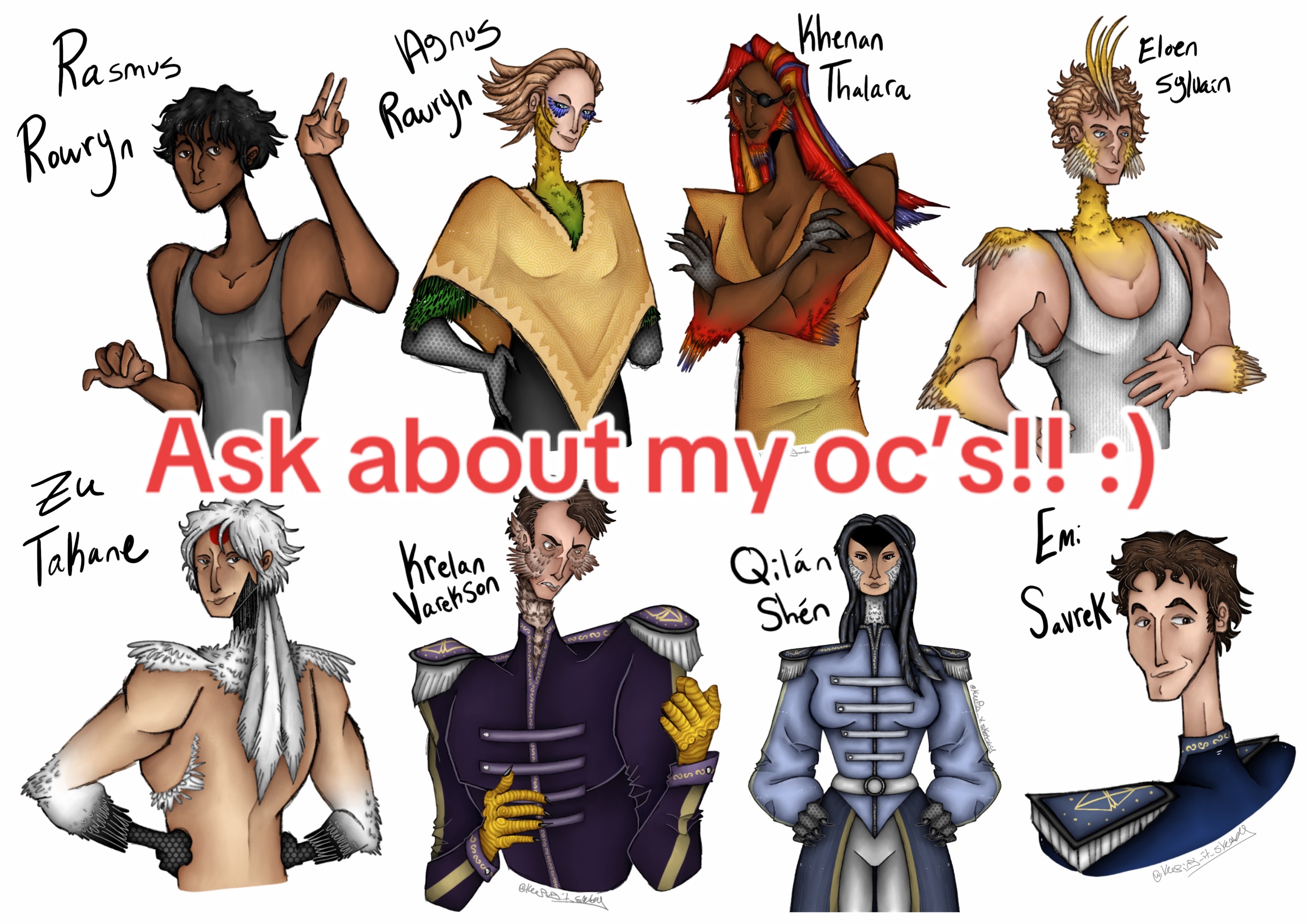 @Sketch (COMMISSIONS R OPEN)