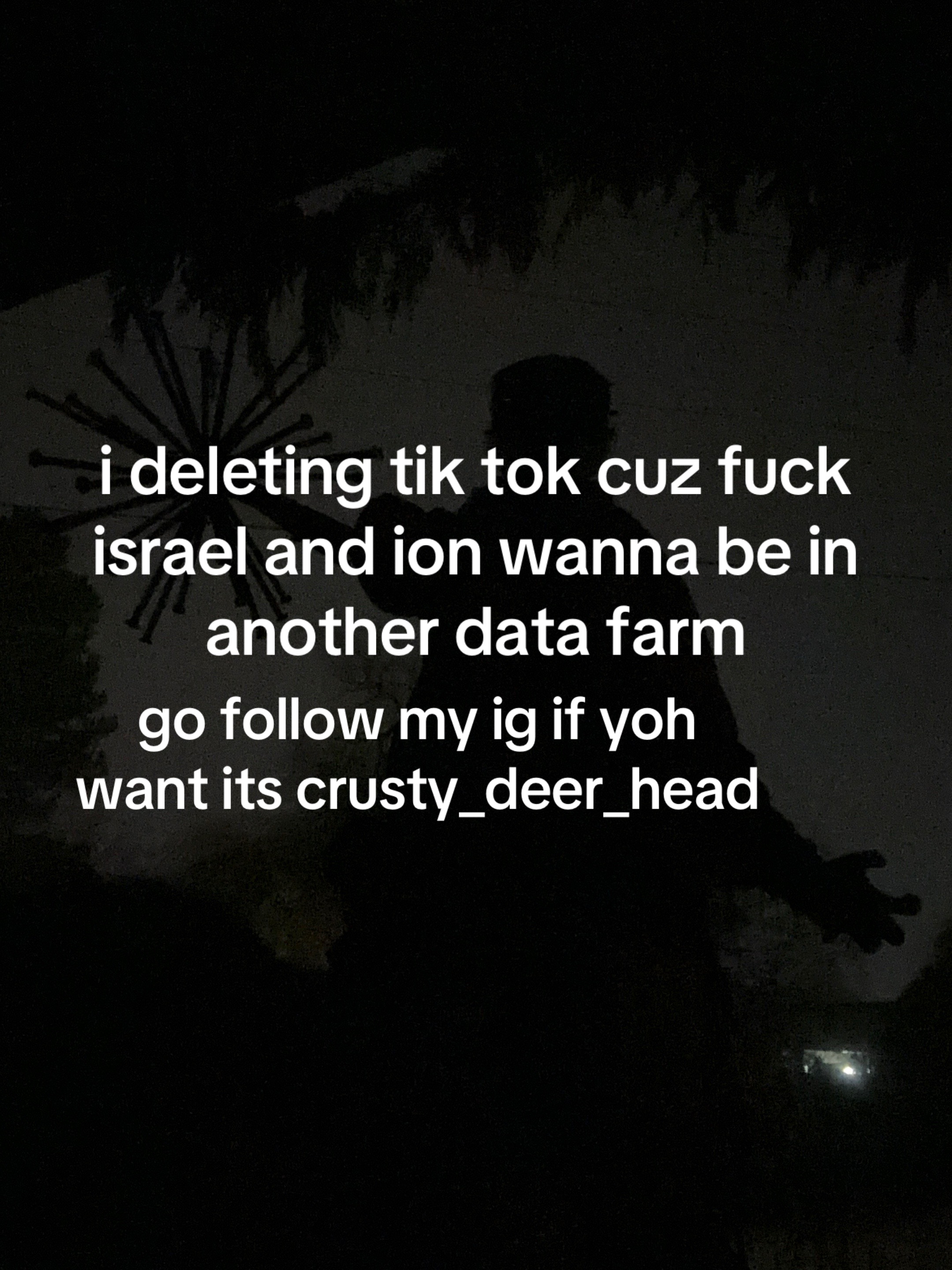 @crusty deer head