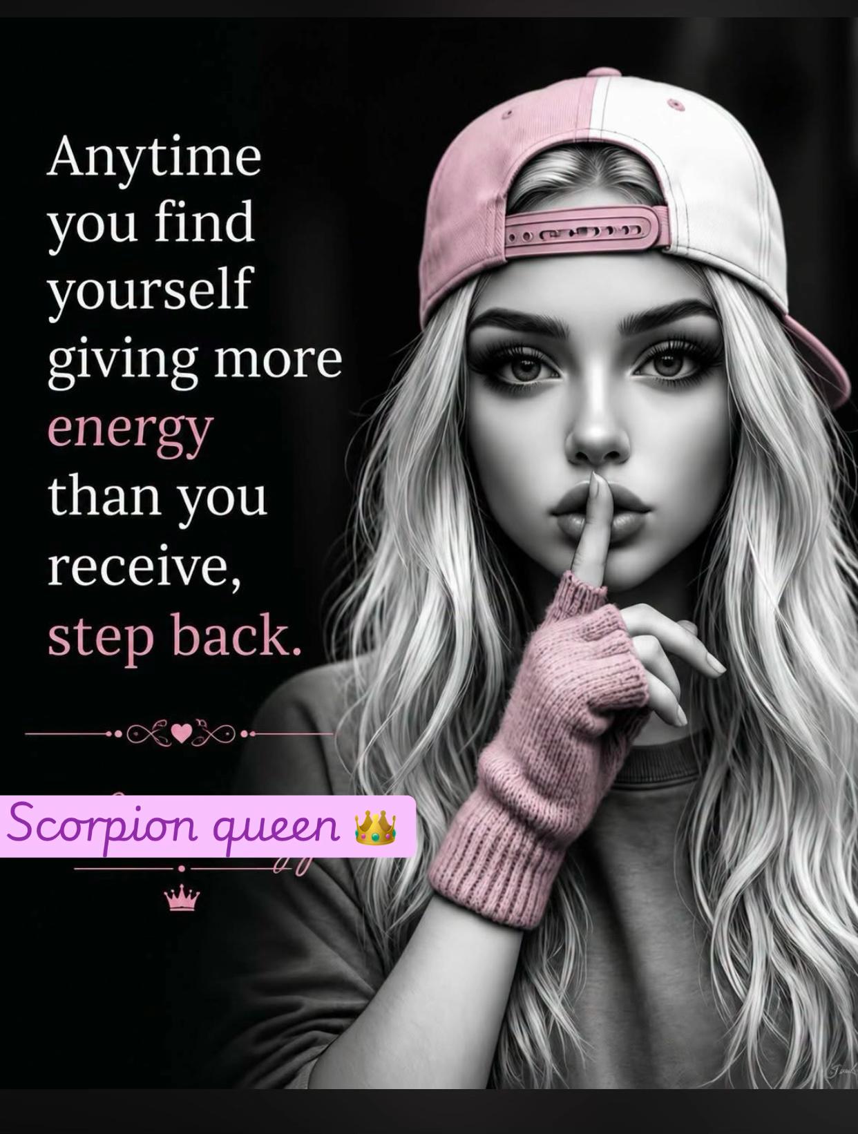 @Scorpion  queen 👑🦂