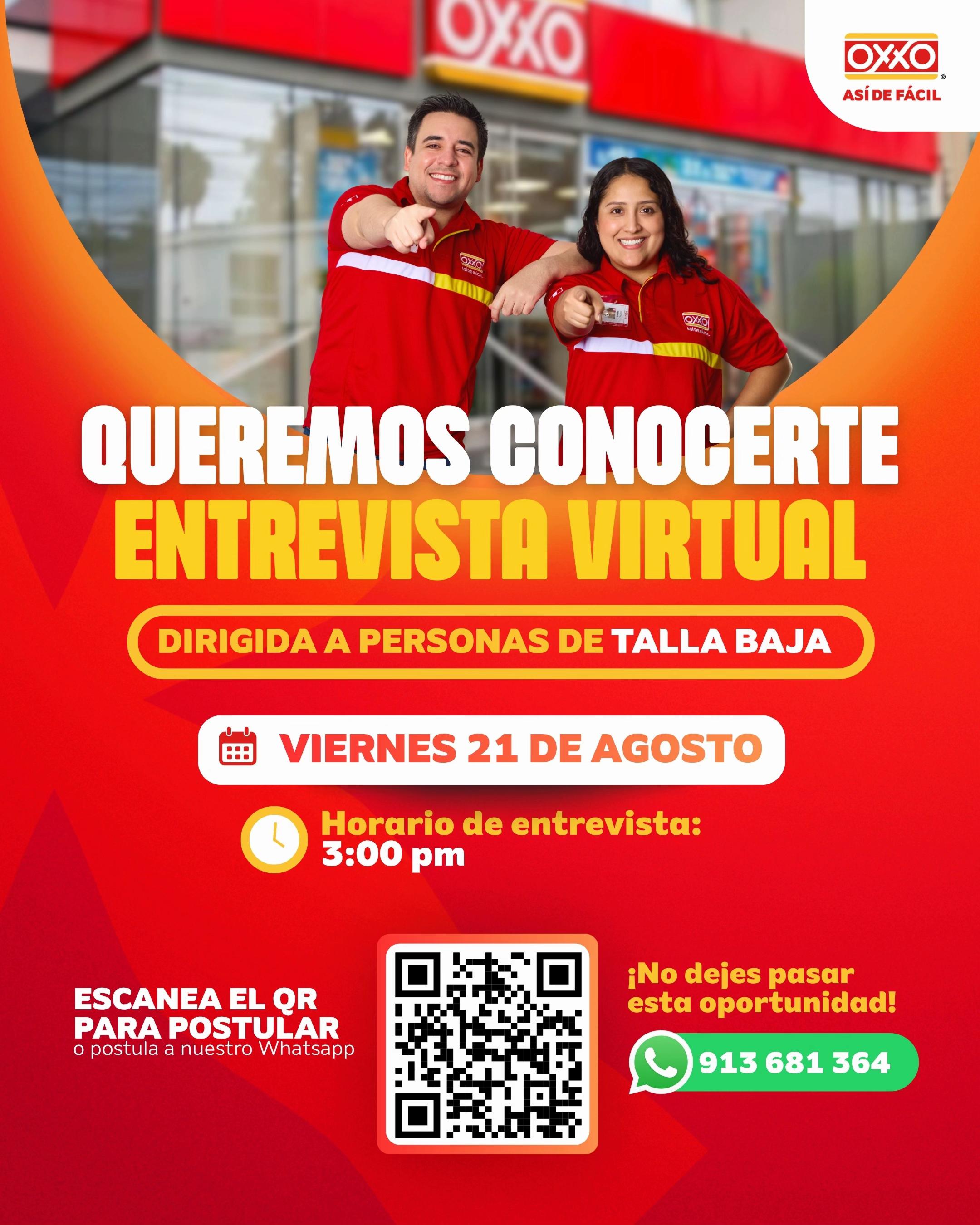 @Trabaja en OXXO Per&uacute;