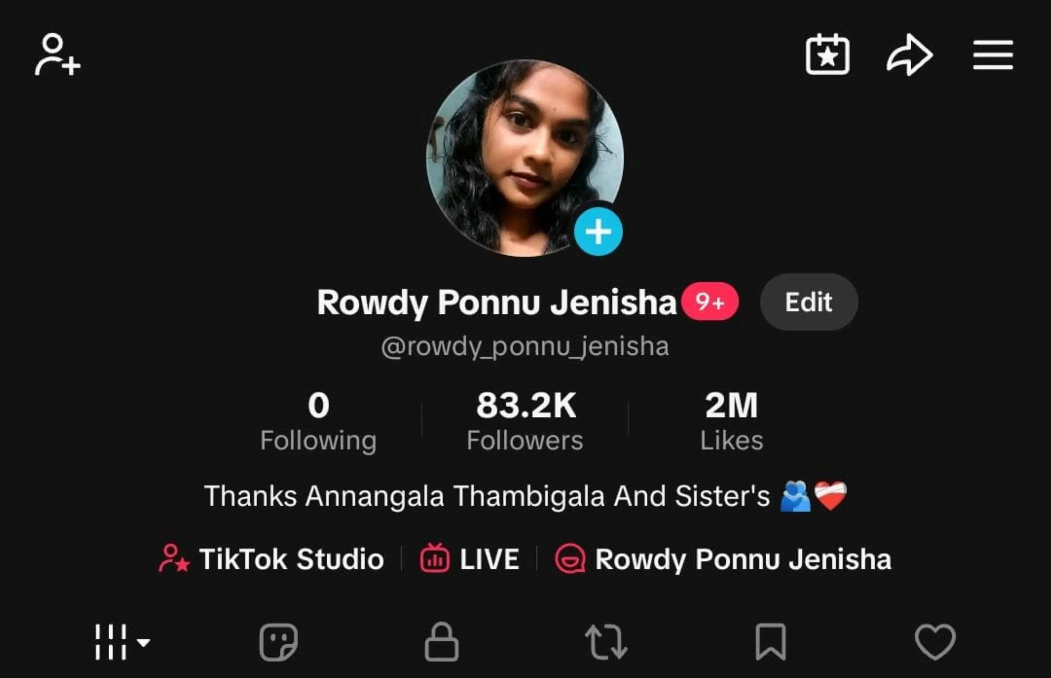 @Rowdy Ponnu Jenisha