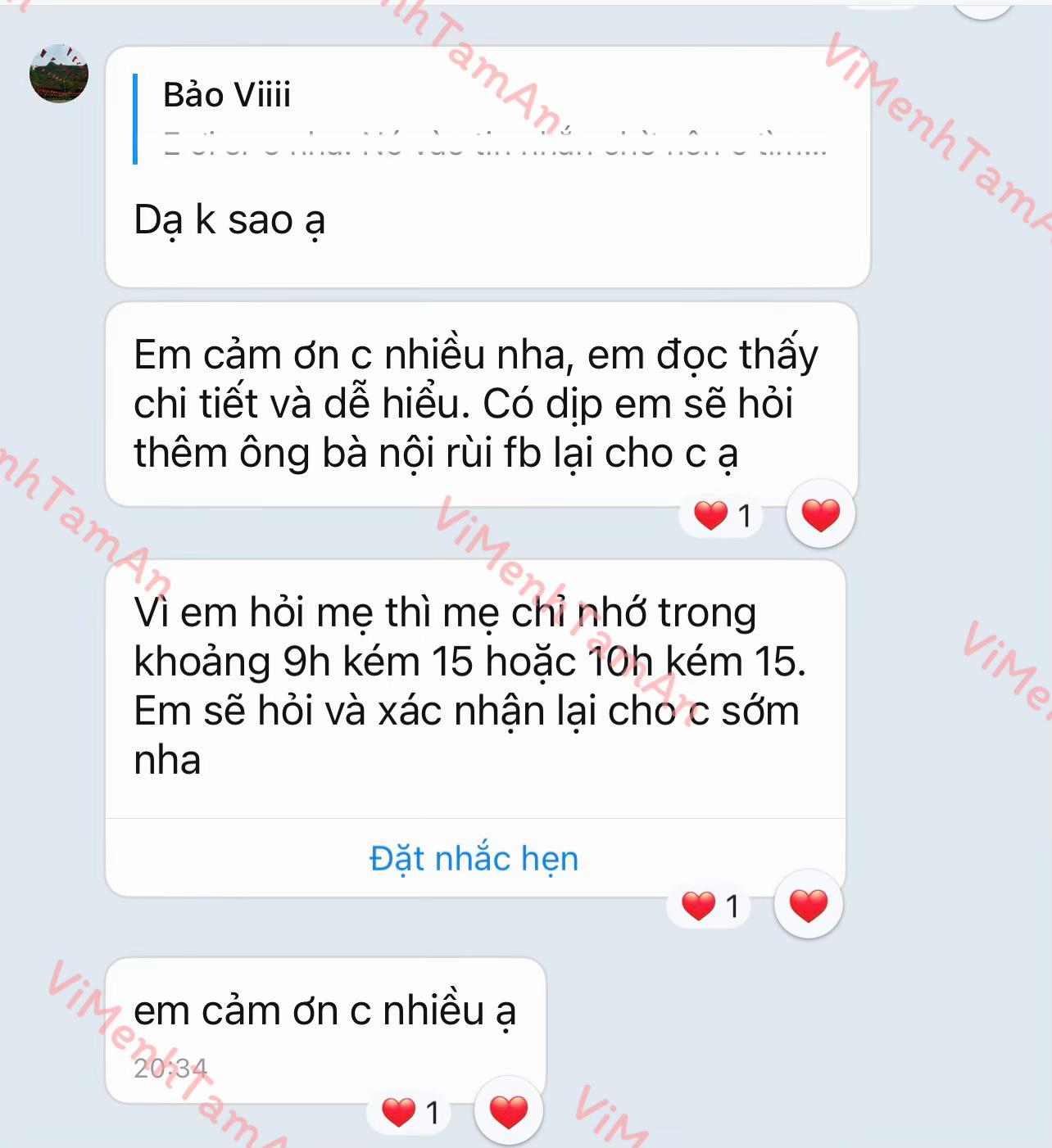 @Vi Mệnh T&acirc;m An ☯️