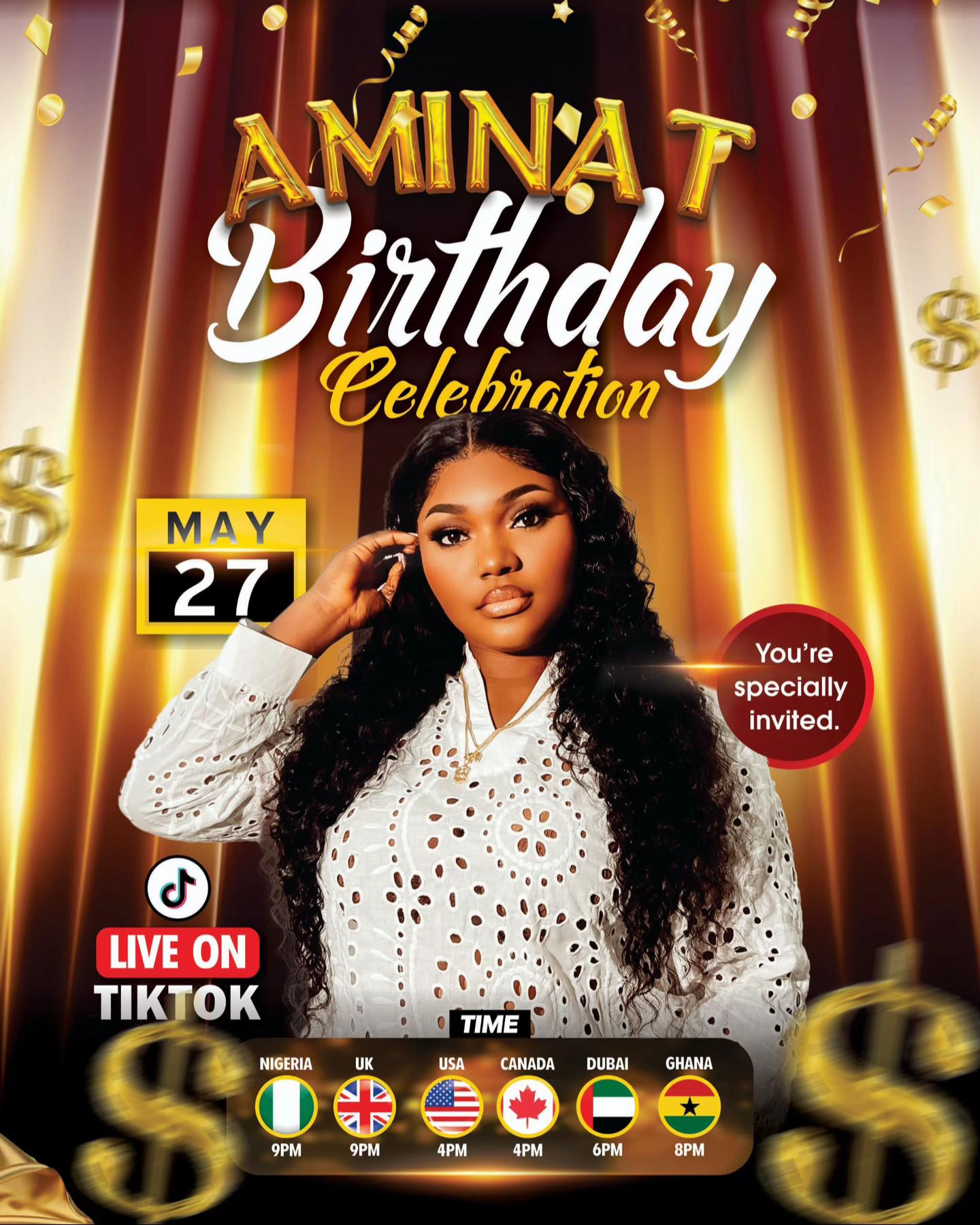 @AMINAT ✨️🤍MAY 27