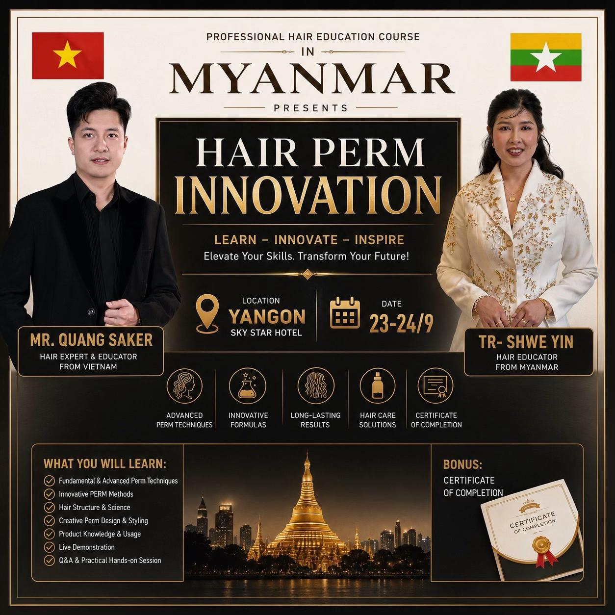 @QUANG SAKER HAIR ACADEMY