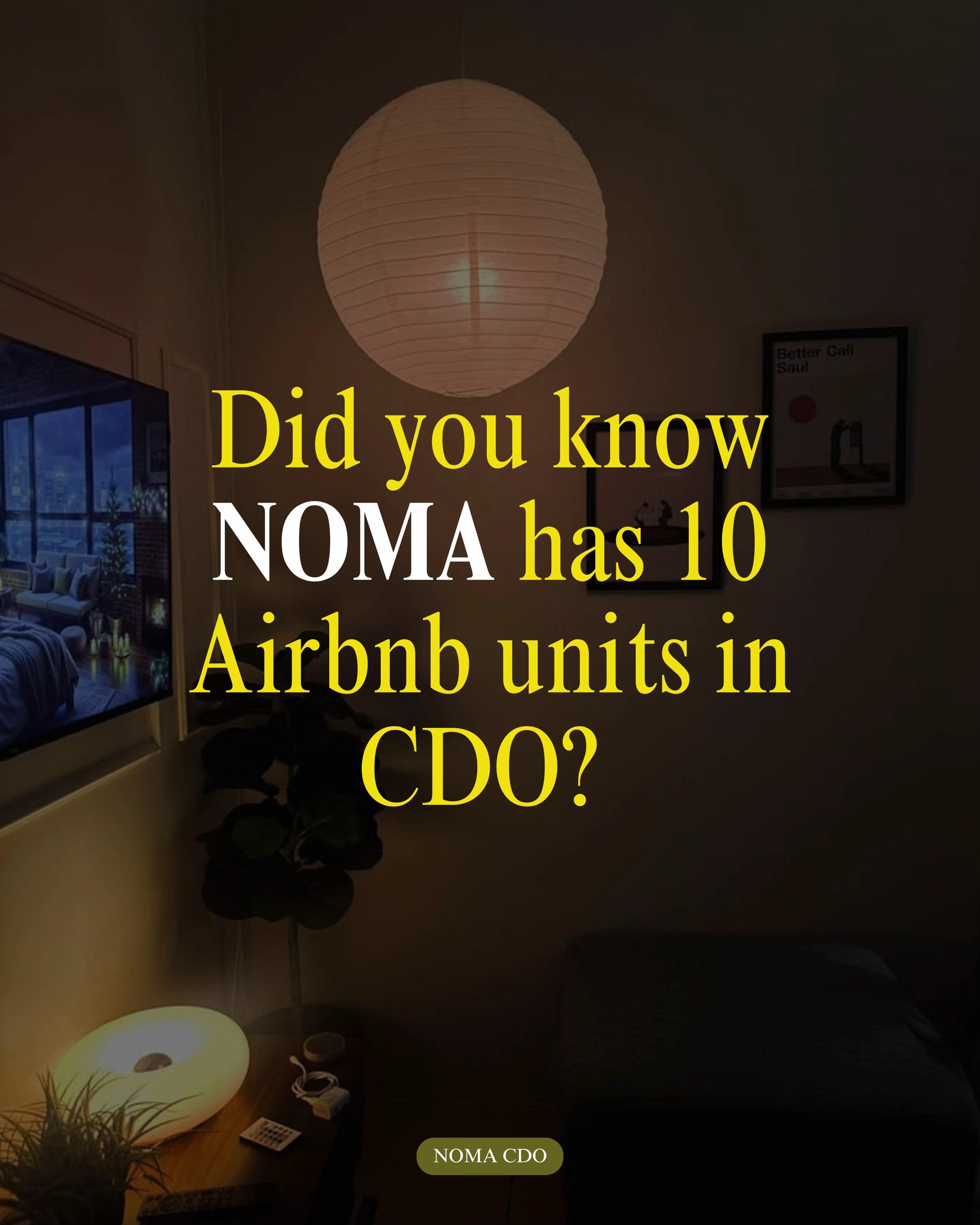 @NOMA CDO Airbnb