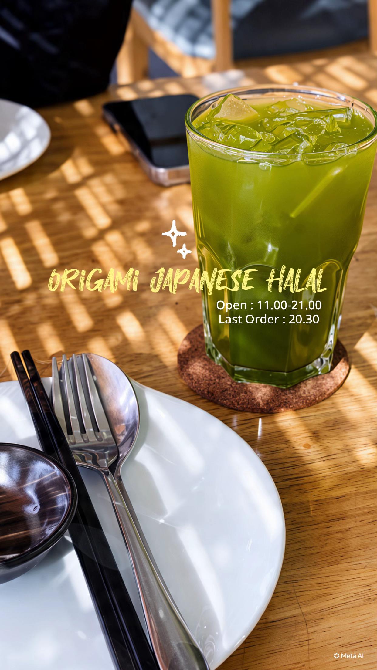 @Origami Japanese Halal