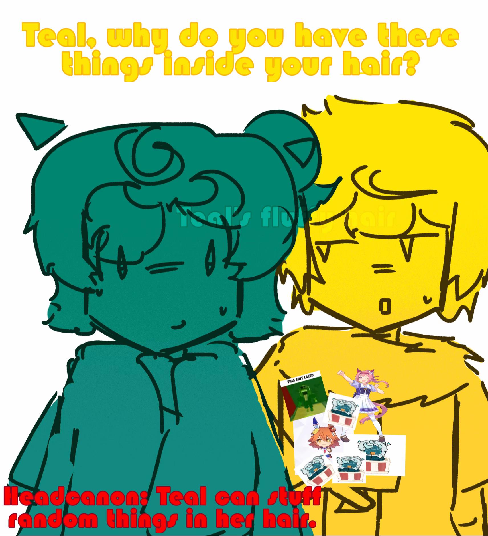 @Teal's fluffy hair (Rei) 🔺🎵