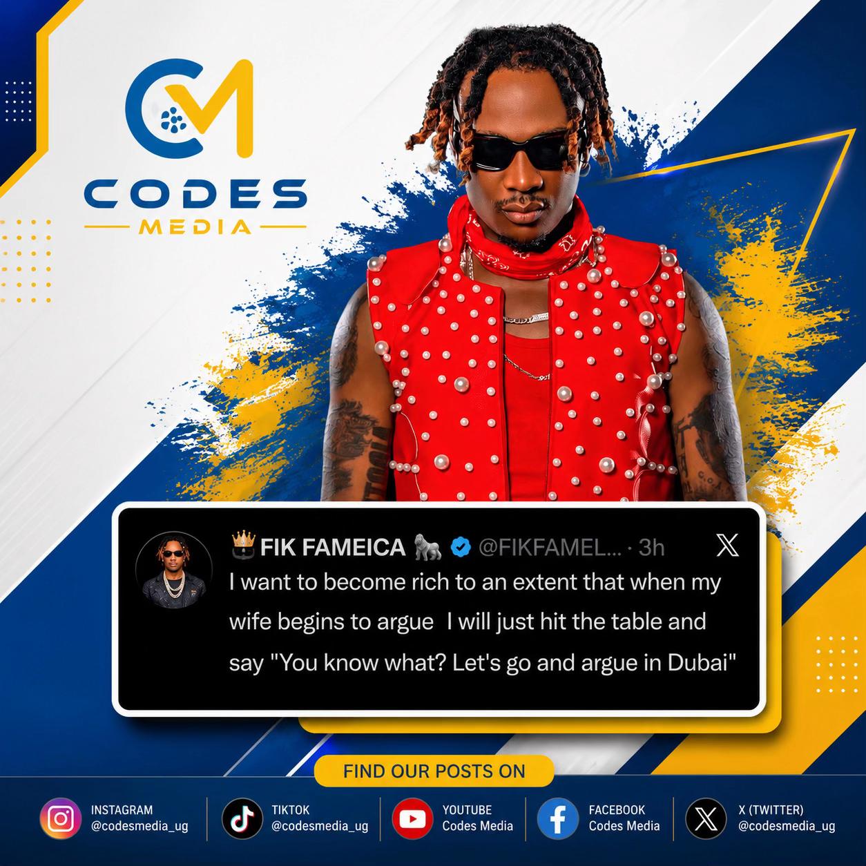@CodesMedia(JINJA CITY)